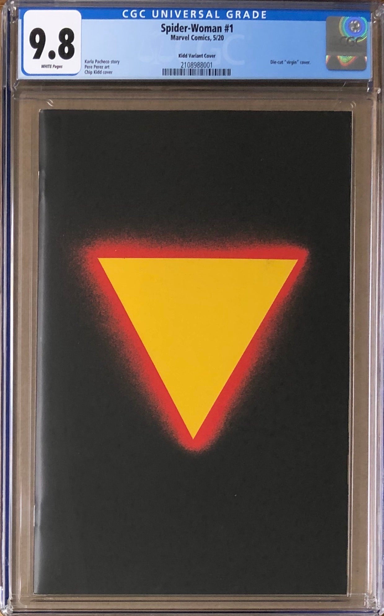 Spider-Woman #1 Kidd Die-Cut Virgin Variant CGC 9.8