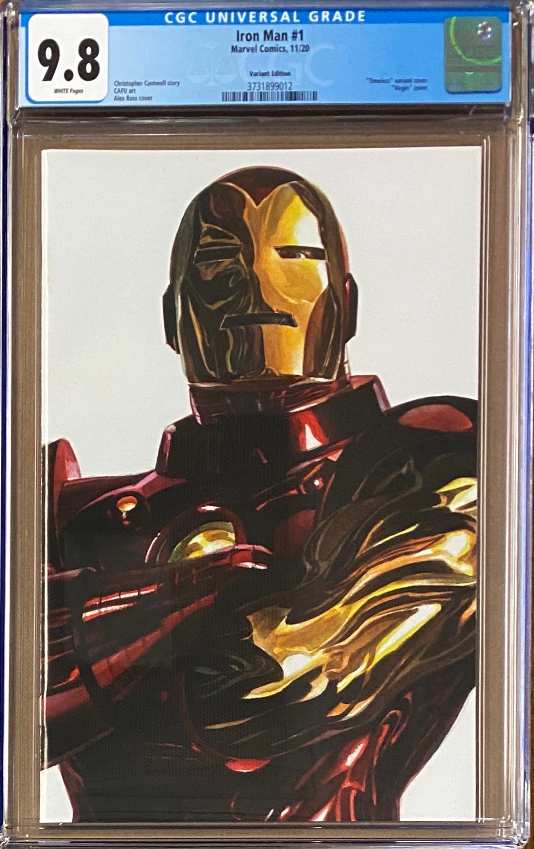 Iron Man #1 Alex Ross "Timeless" Variant CGC 9.8