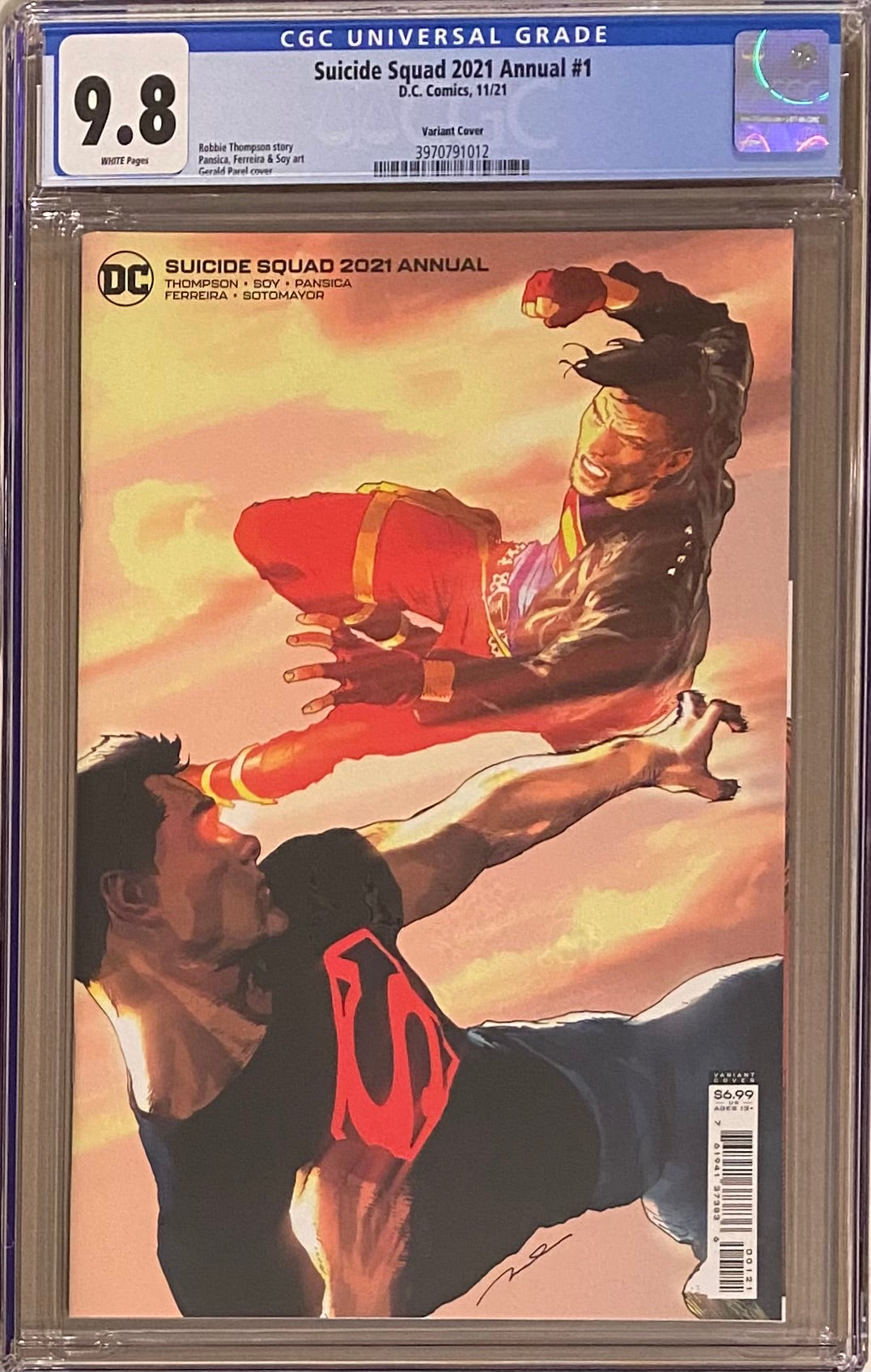 Suicide Squad 2021 Annual #1 Variant CGC 9.8
