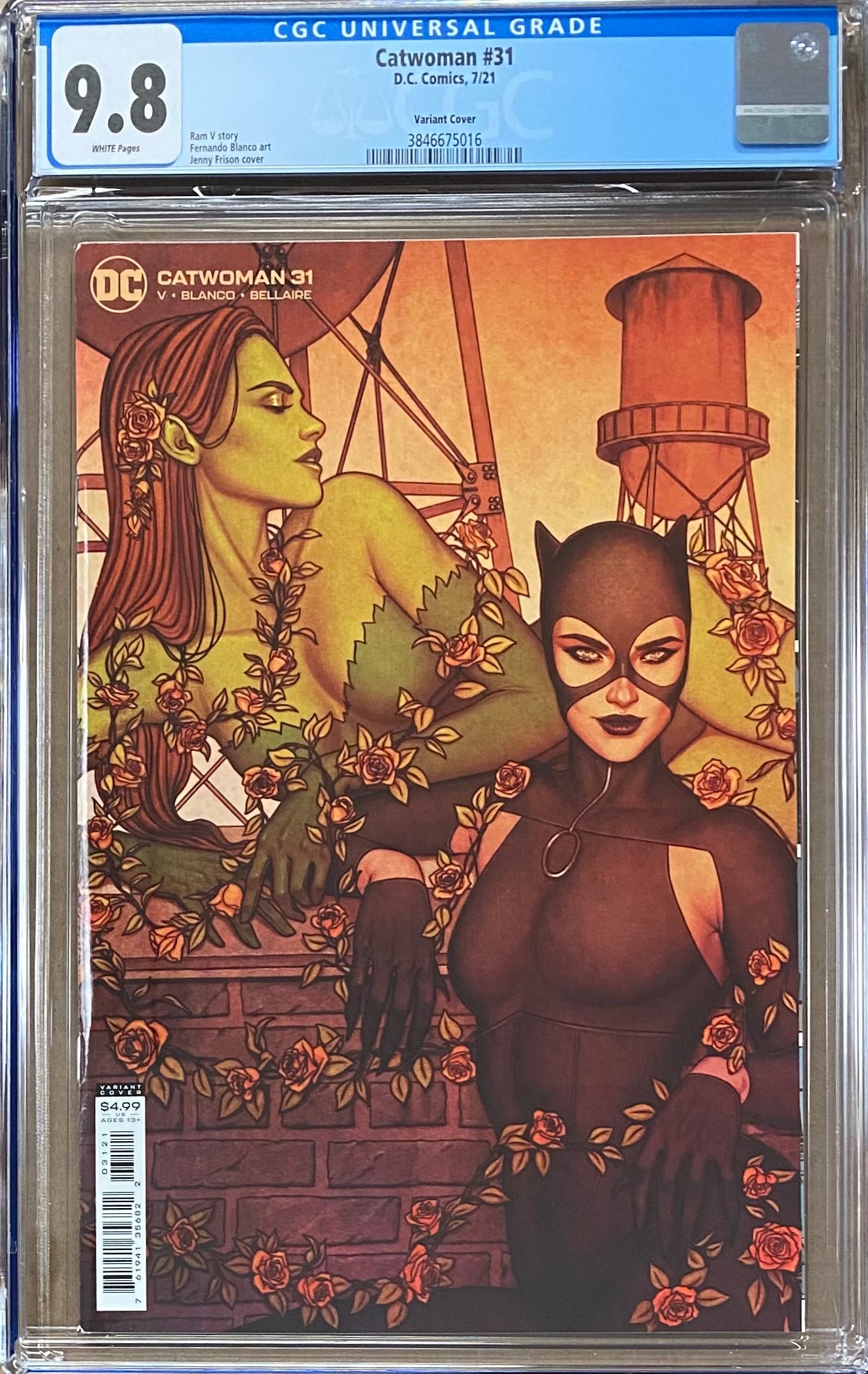 Catwoman #31 Frison Variant CGC 9.8