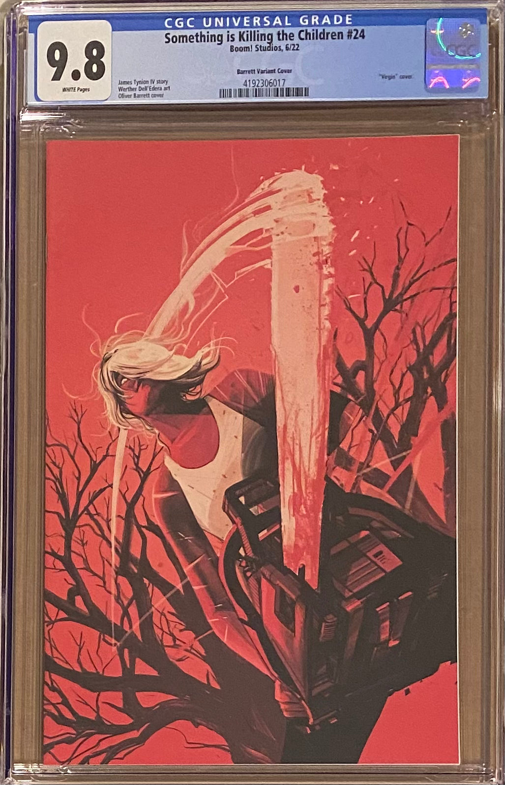Something is Killing the Children #24 Barrett 1:25 Retailer Incentive Variant CGC 9.8