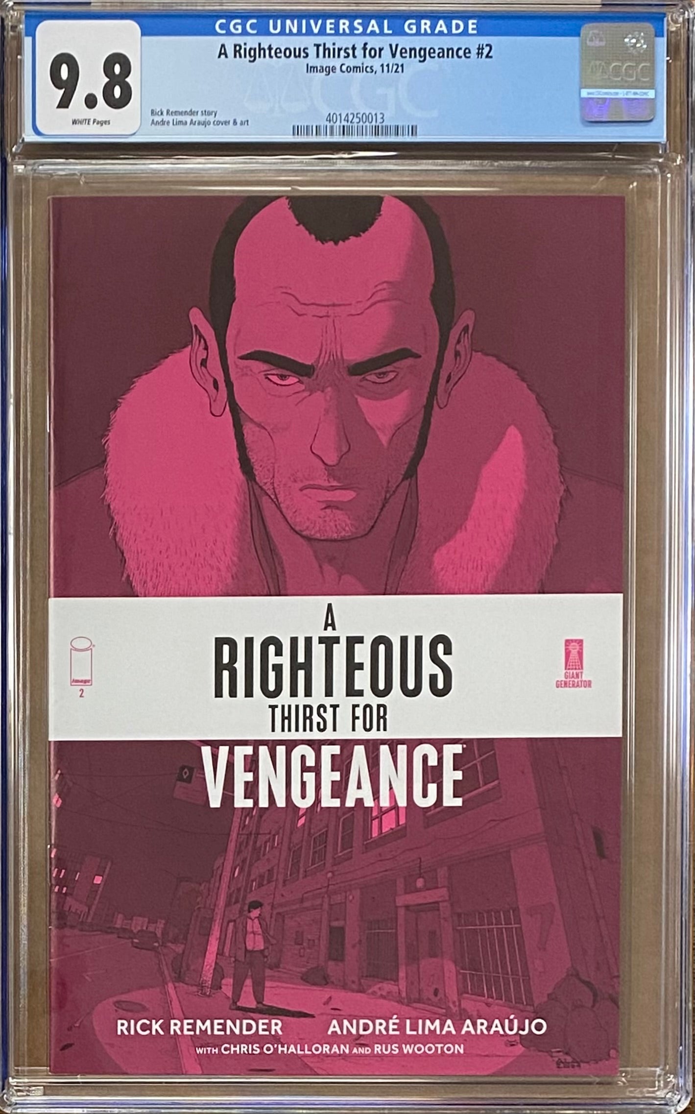 A Righteous Thirst For Vengeance #2 CGC 9.8