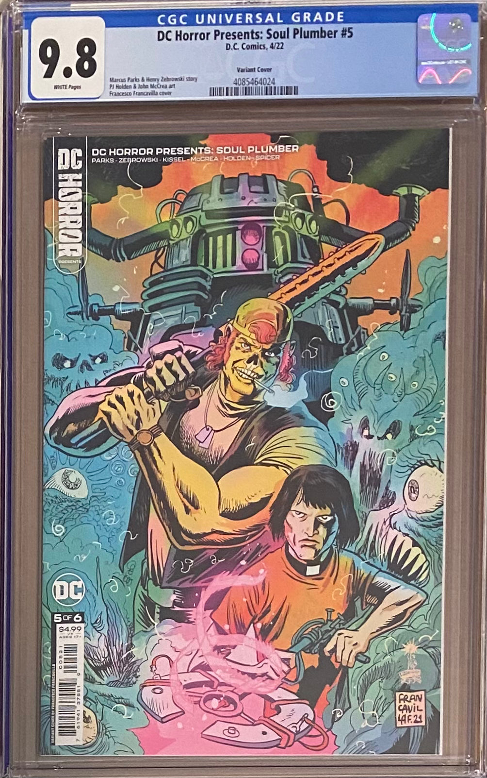 Soul Plumber #5 Variant CGC 9.8