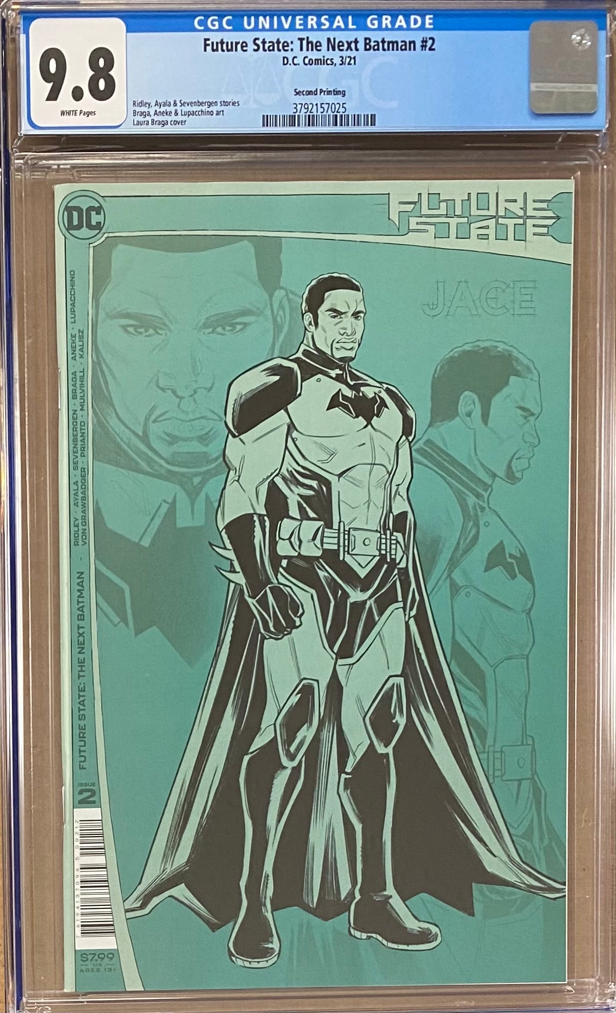 Future State: The Next Batman #2 Second Prtinting CGC 9.8