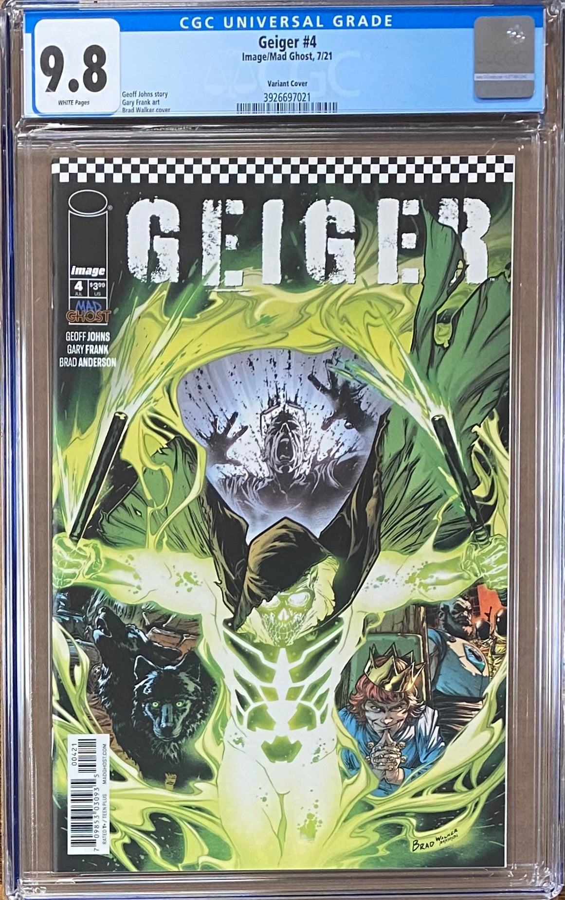 Geiger #4 Walker Variant CGC 9.8