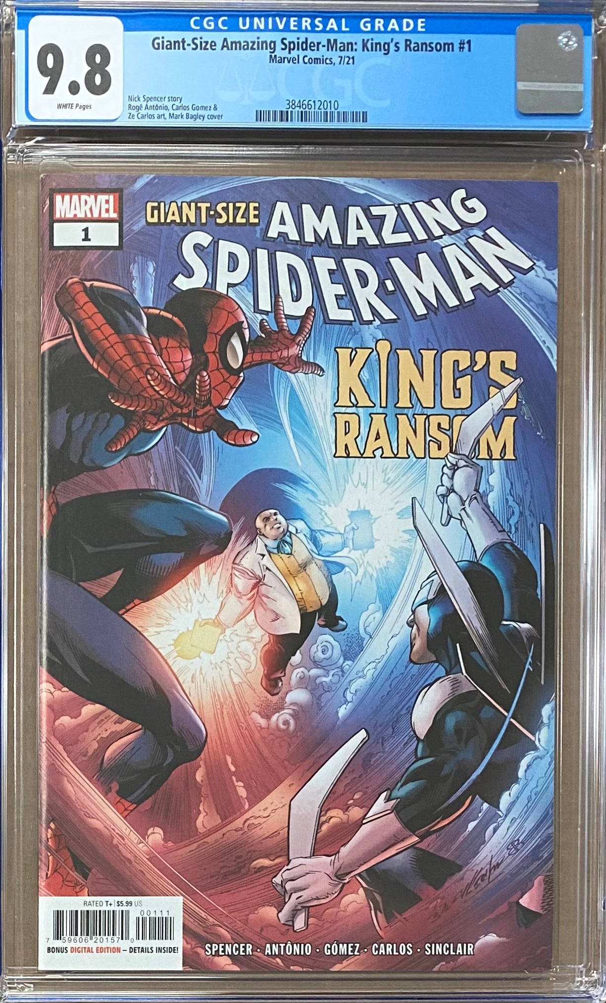 Giant Size Amazing Spider-Man: King's Ransom #1 CGC 9.8