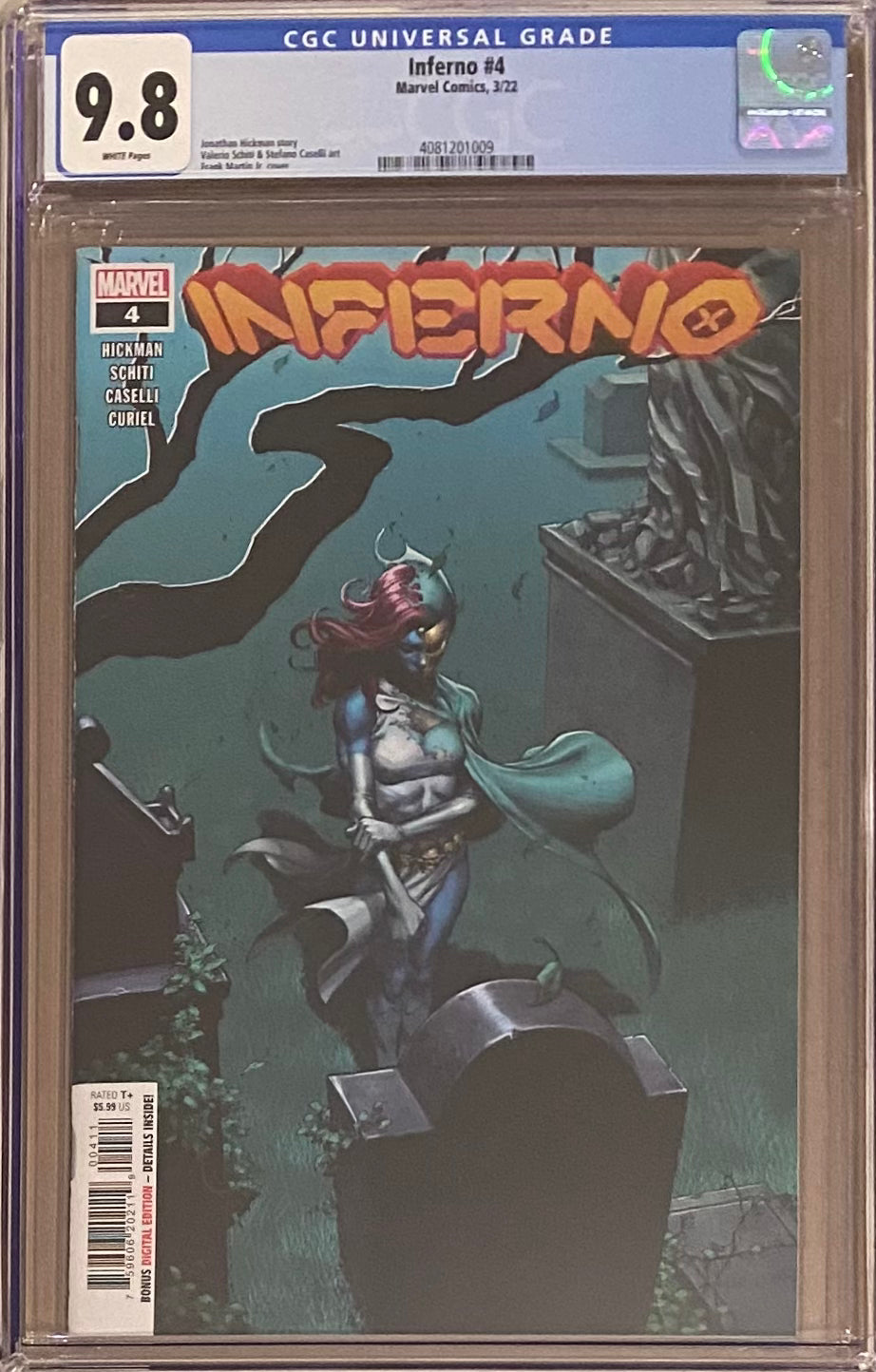 Inferno #4 CGC 9.8