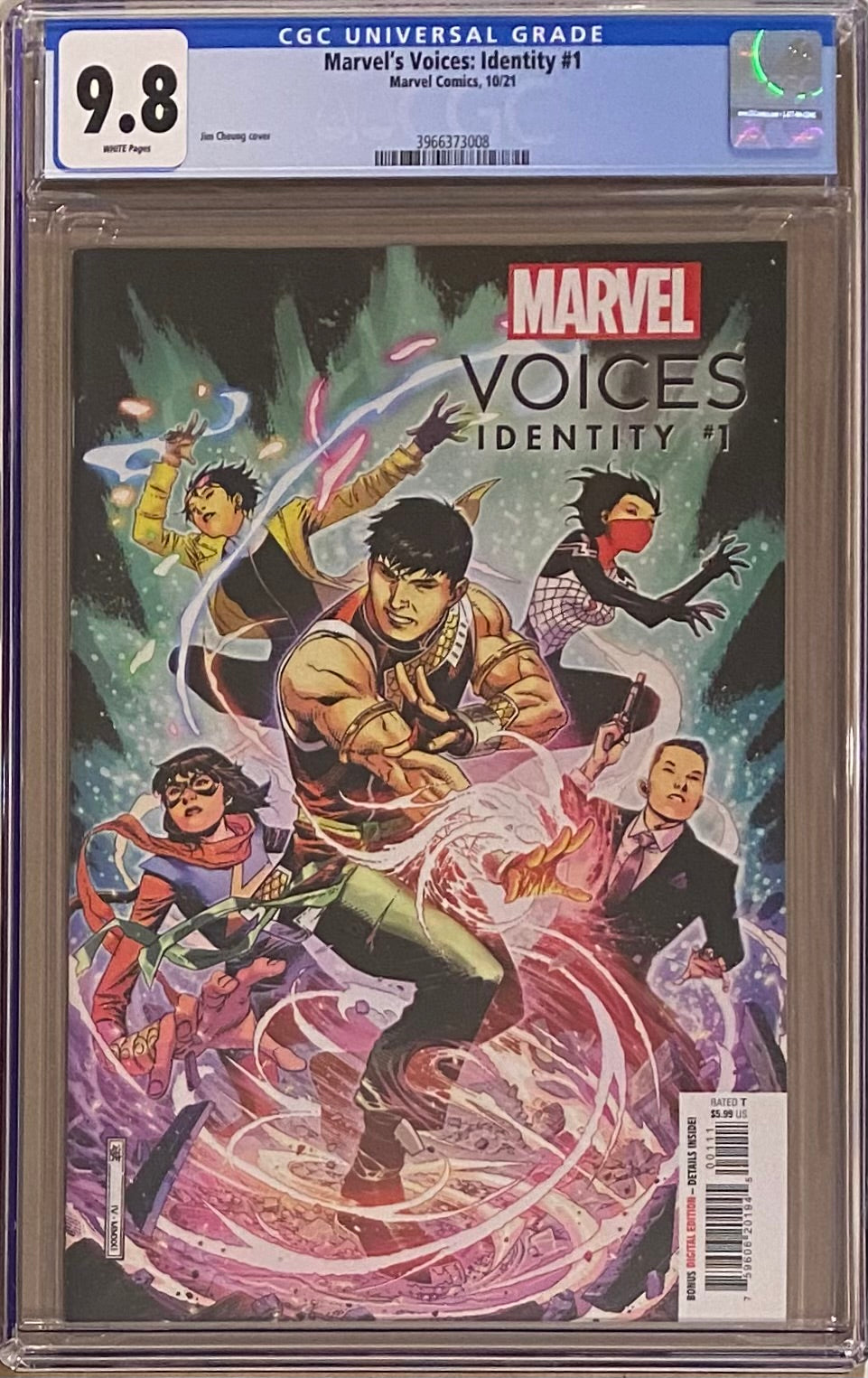 Marvel Voices: Identity #1 CGC 9.8