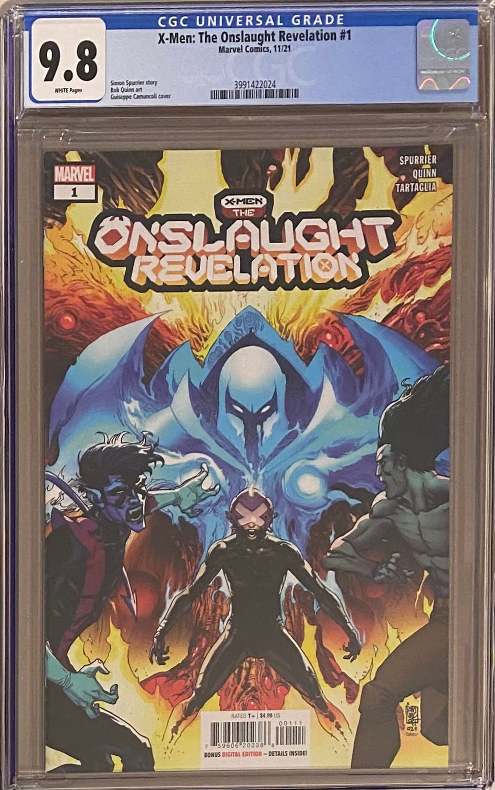 X-Men: The Onslaught Revelation #1 CGC 9.8