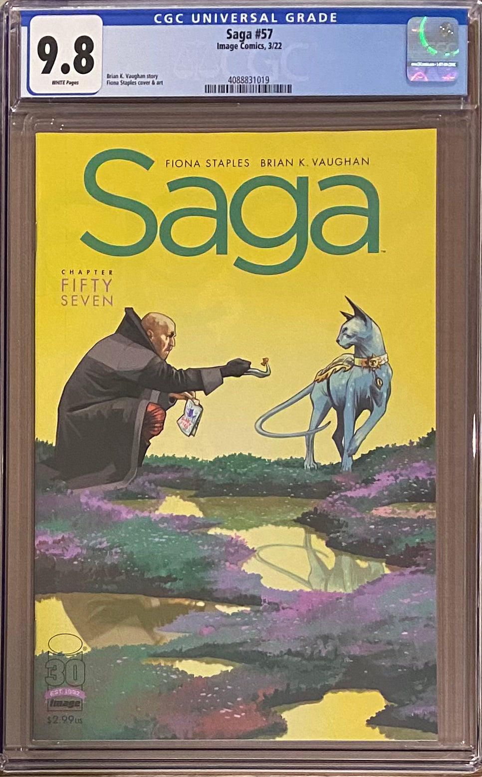 Saga #57 CGC 9.8