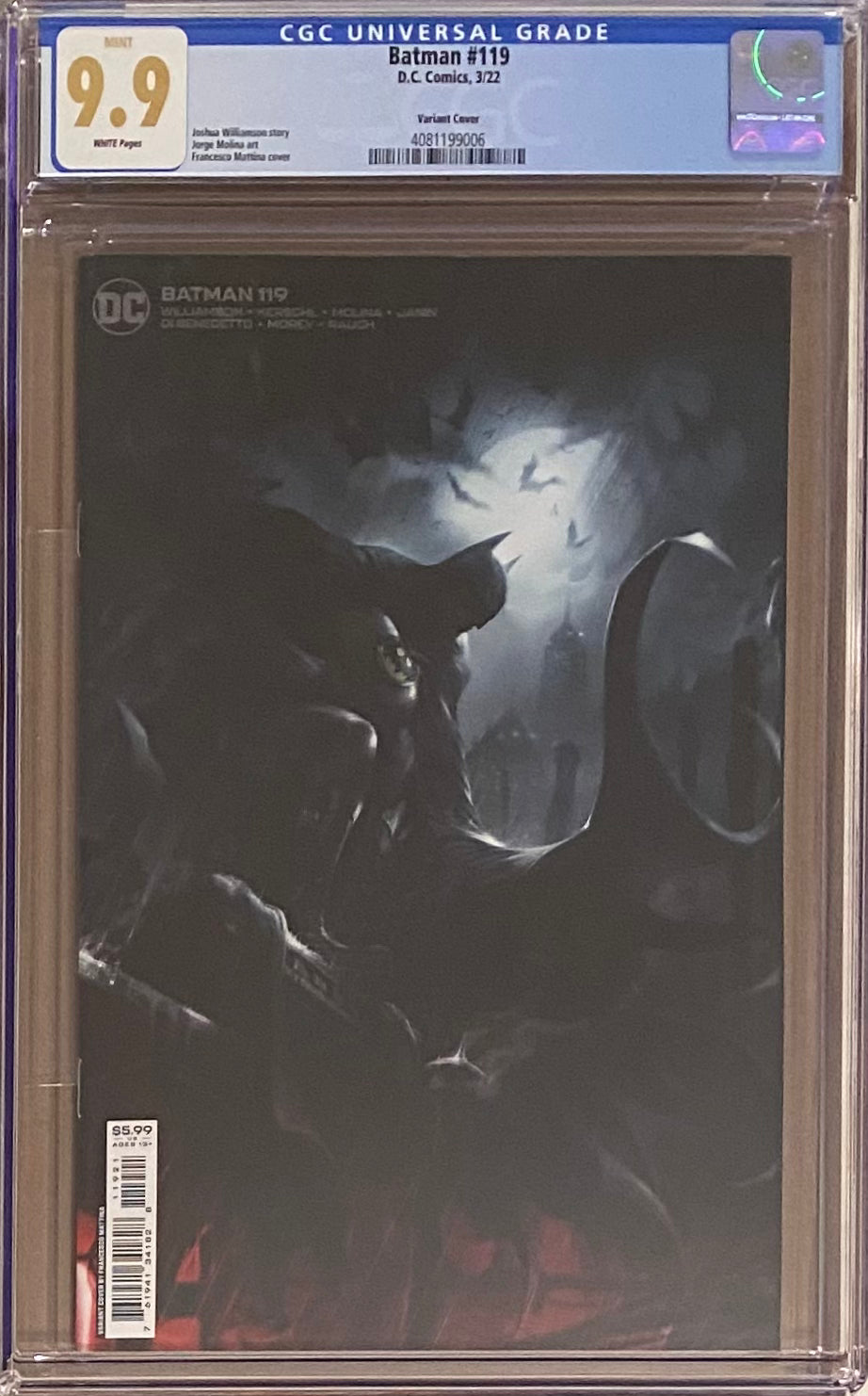 Batman #119 Mattina Variant CGC 9.9 MINT