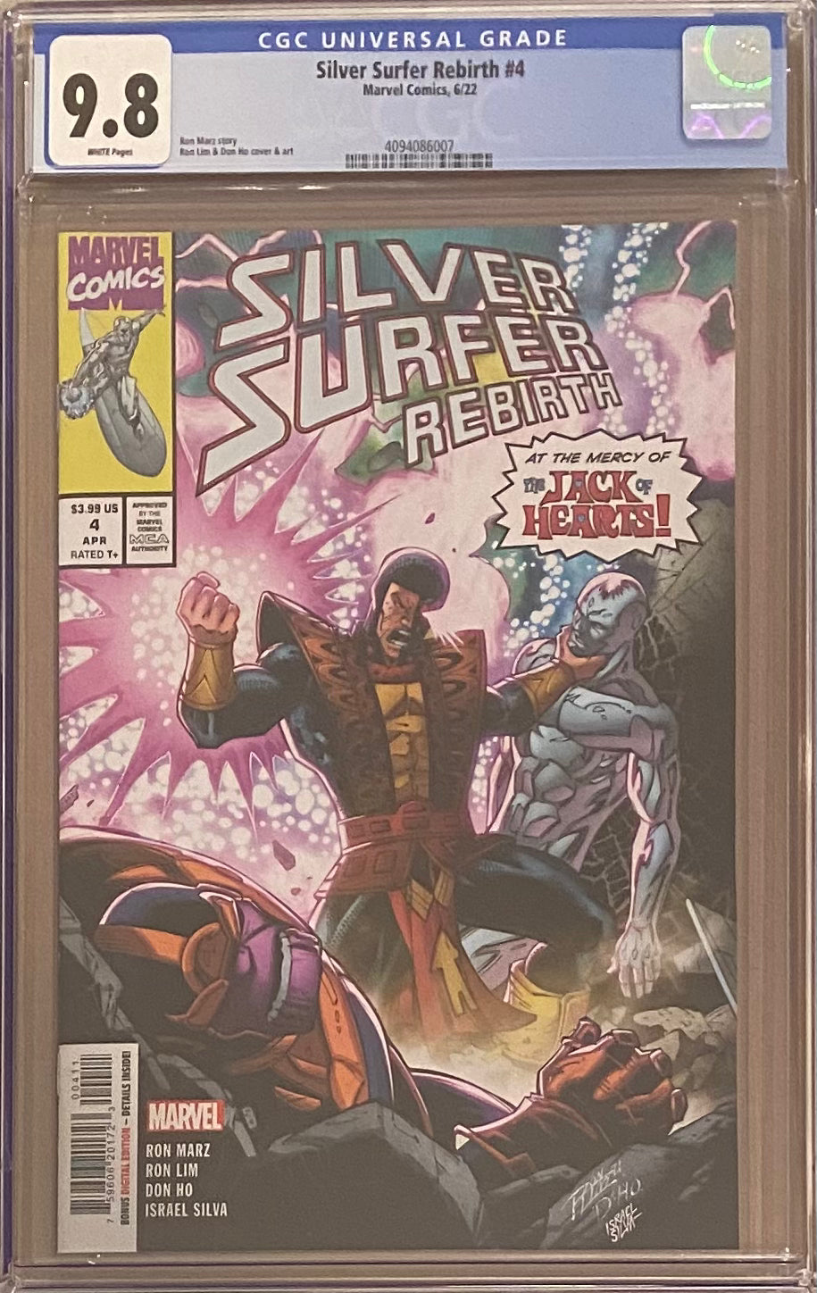 Silver Surfer: Rebirth #4 CGC 9.8