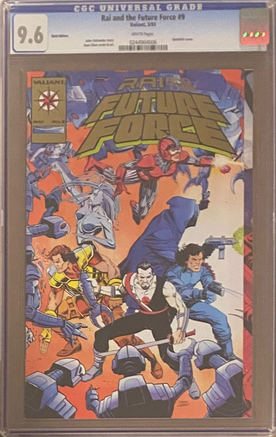 Rai and the Future Force #9 CGC 9.6