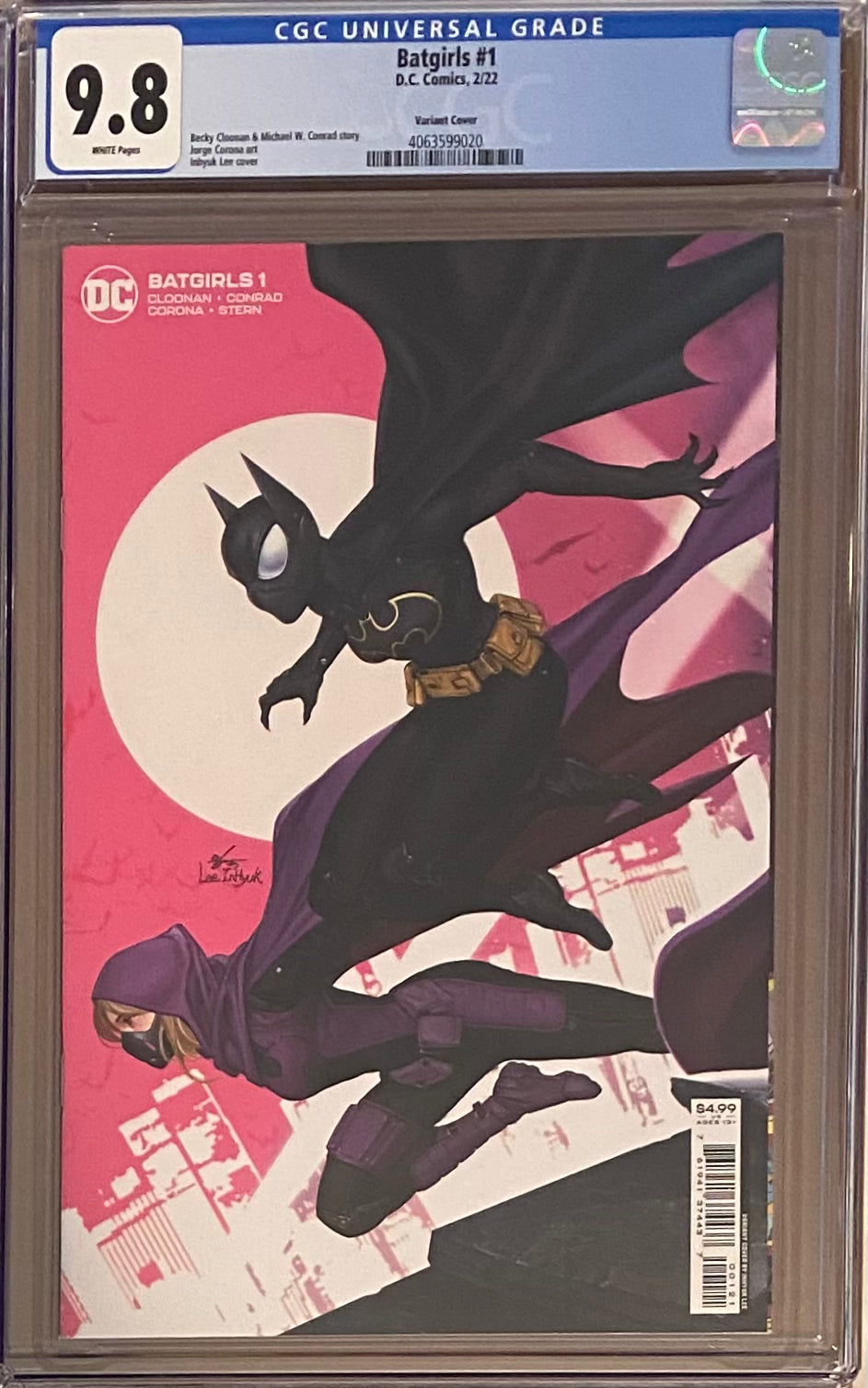 Batgirls #1 InHyuk Lee Connecting Variant A CGC 9.8