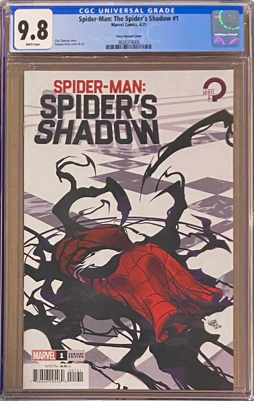Spider-Man: Spider's Shadow #1 Ferry Variant CGC 9.8