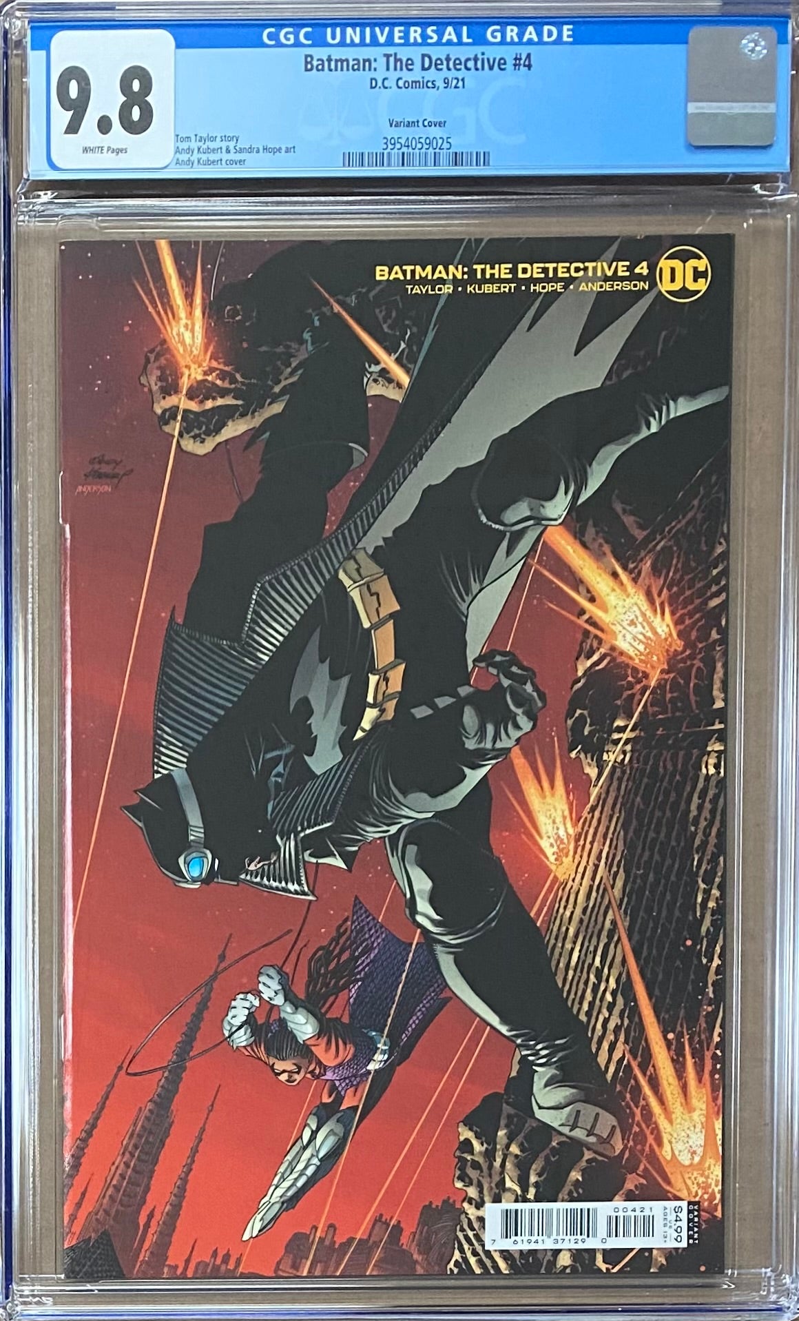 Batman: The Detective #4 Variant CGC 9.8