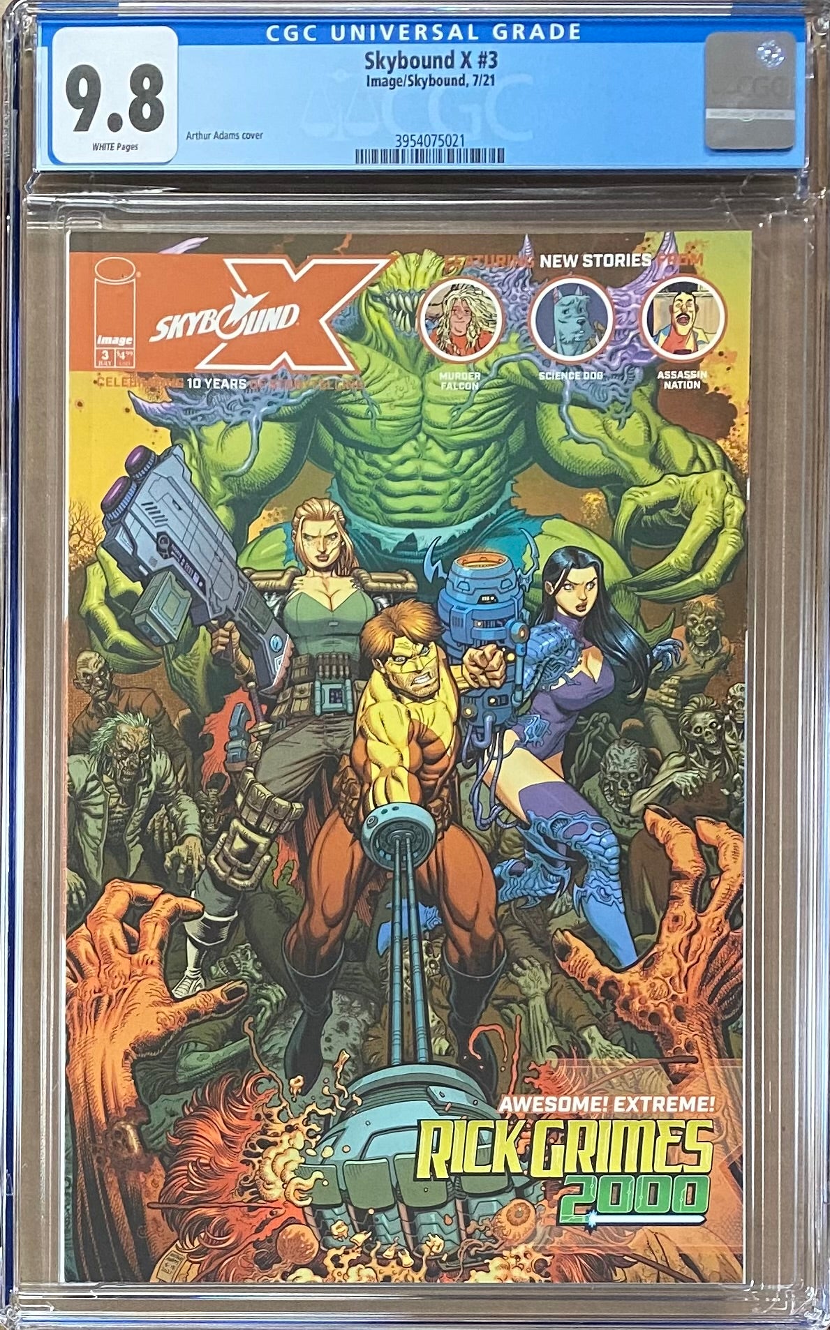 Skybound X #3 CGC 9.8