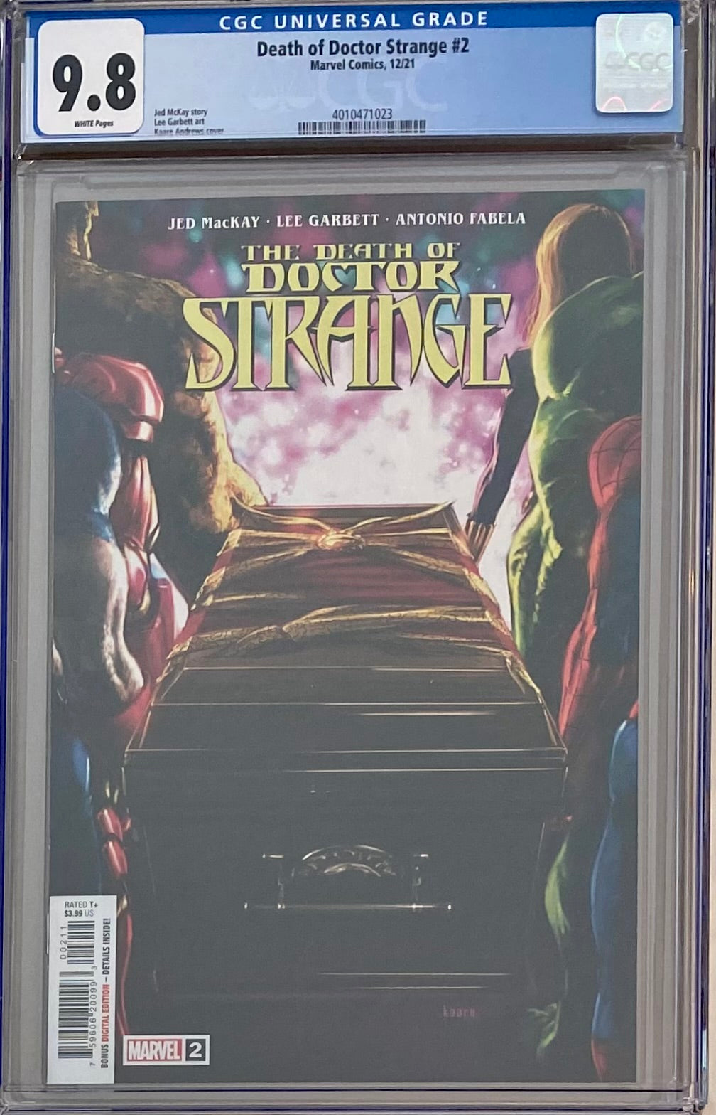 The Death of Doctor Strange #2 CGC 9.8