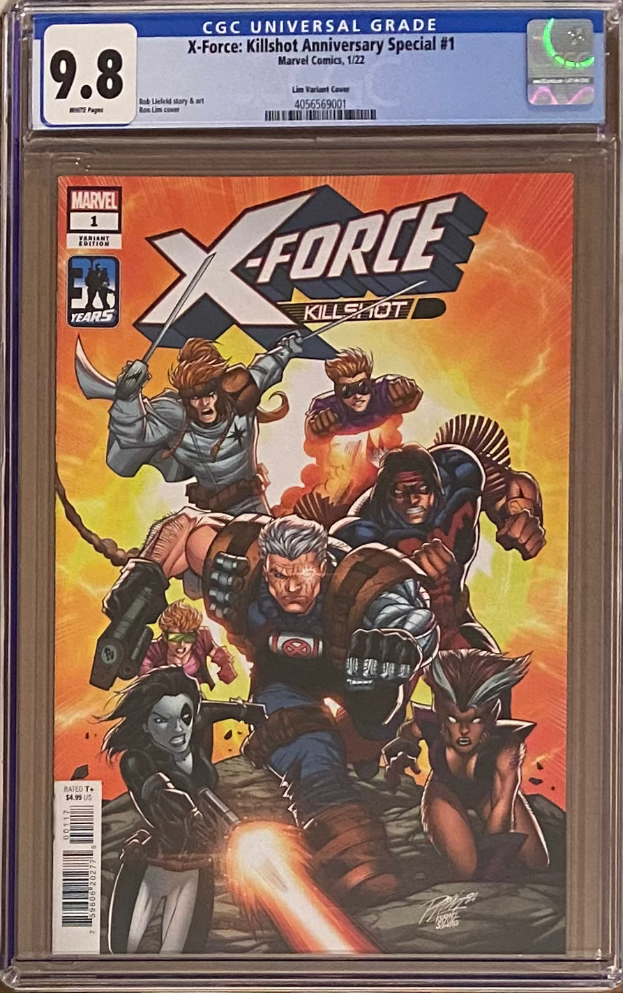 X-Force Killshot Anniversary Special #1 Lim Variant CGC 9.8