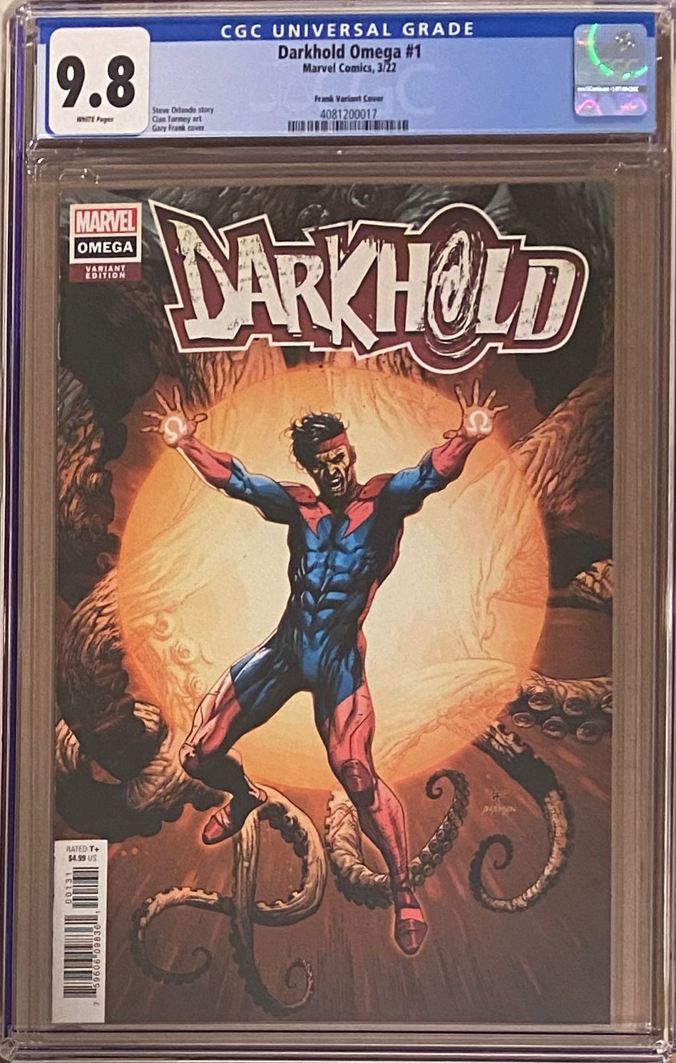 Darkhold Omega #1 Frank Variant CGC 9.8