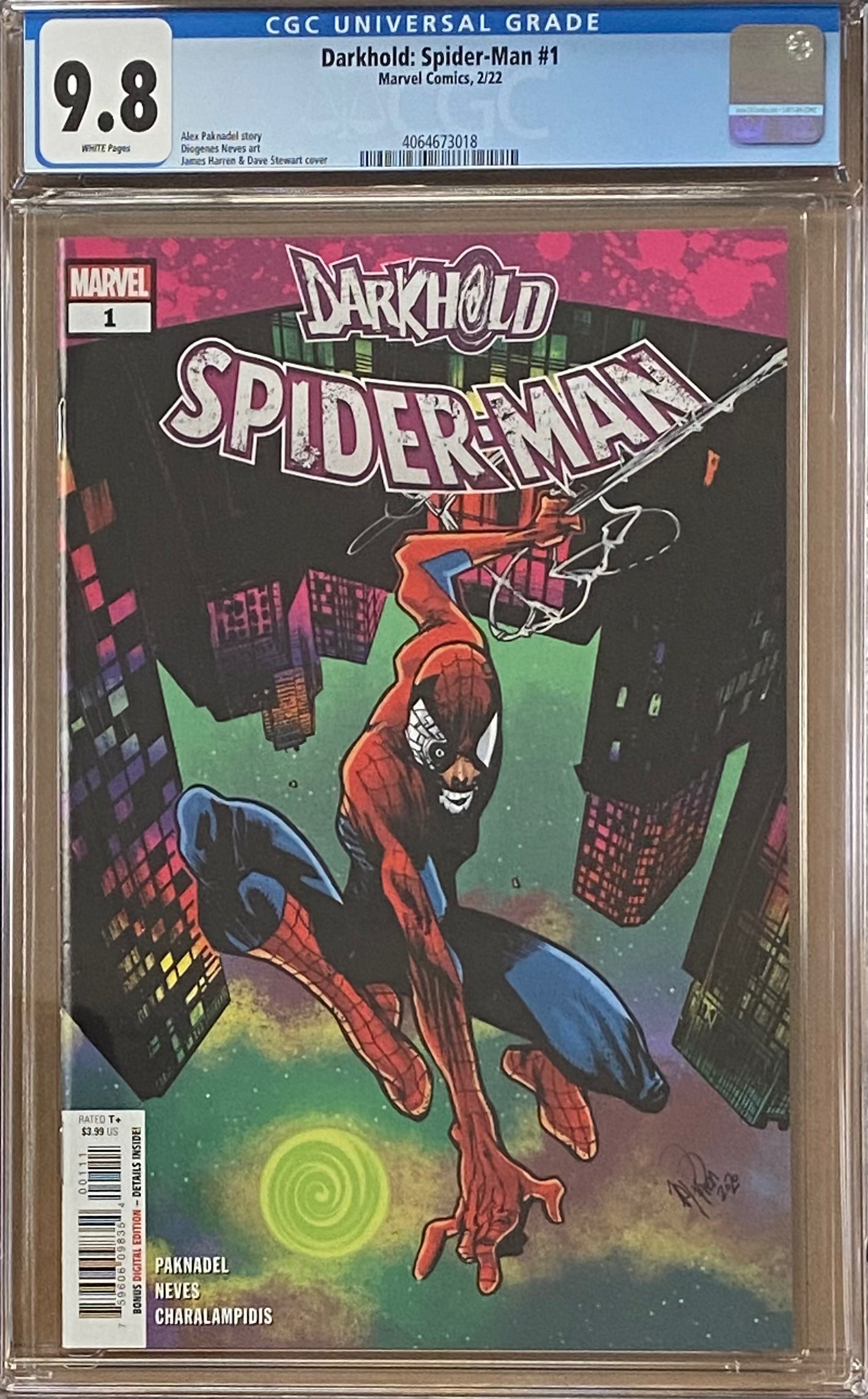 Darkhold: Spider-Man #1 CGC 9.8