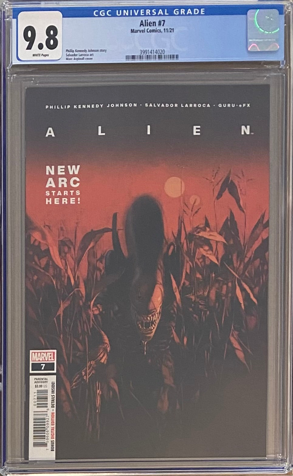 Alien #7 CGC 9.8