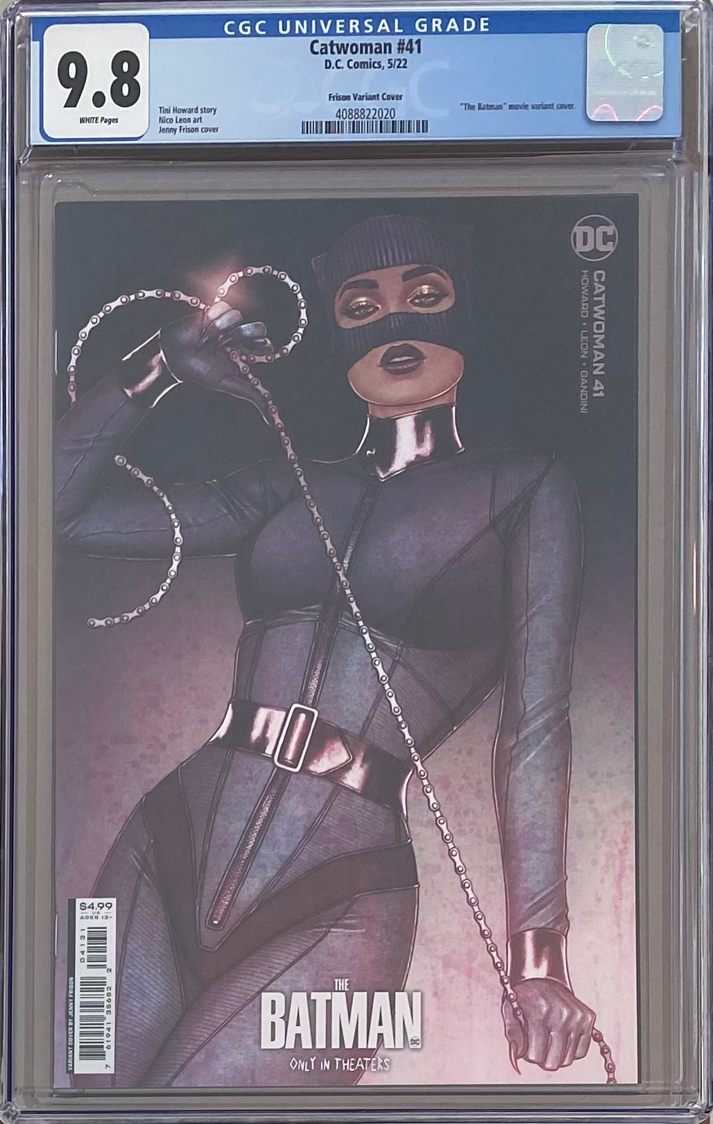 Catwoman #41 Frison "The Batman" Variant CGC 9.8