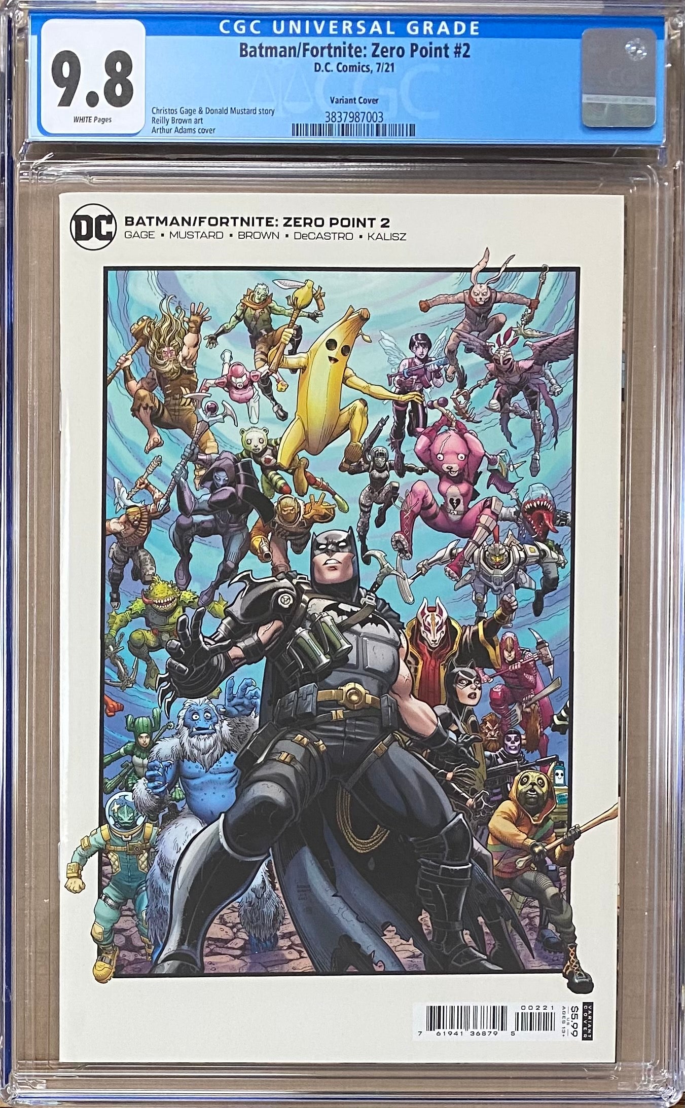 Batman/Fortnite: Zero Point #2 Variant CGC 9.8