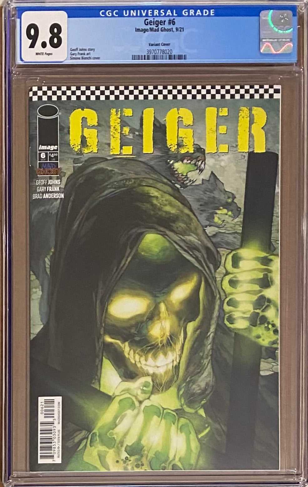Geiger #6 Bianchi Variant CGC 9.8