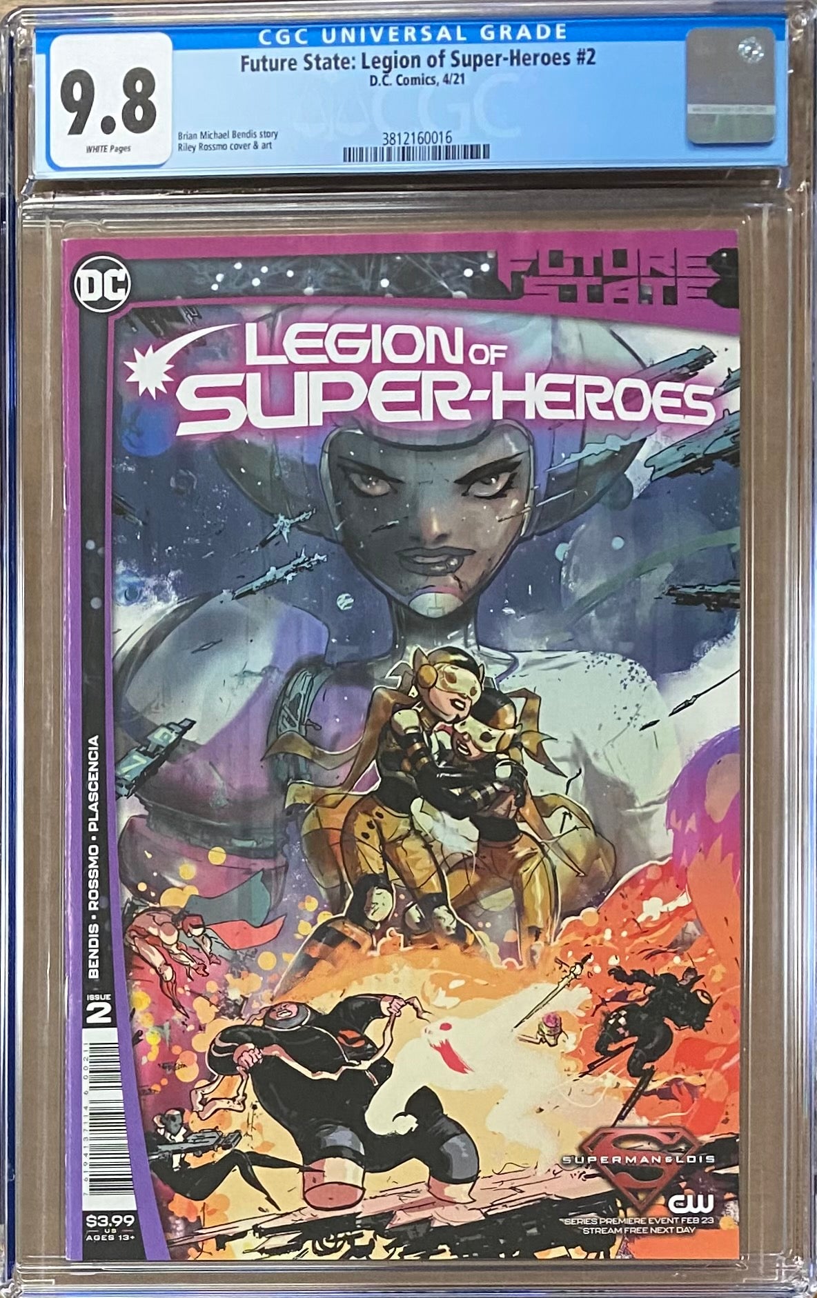 Future State: Legion of Super-Heroes #2 CGC 9.8
