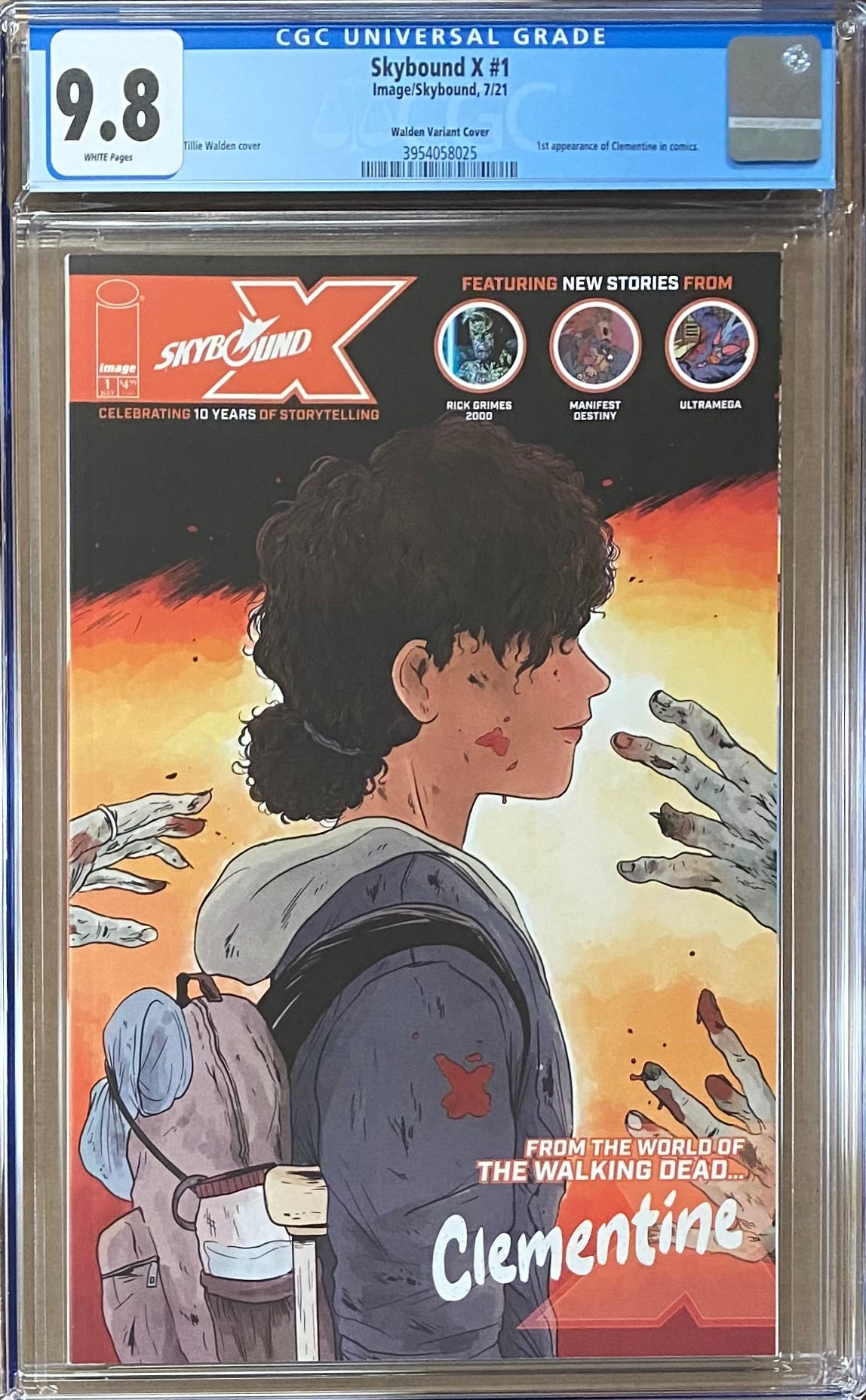 Skybound X #1 Walden Variant CGC 9.8