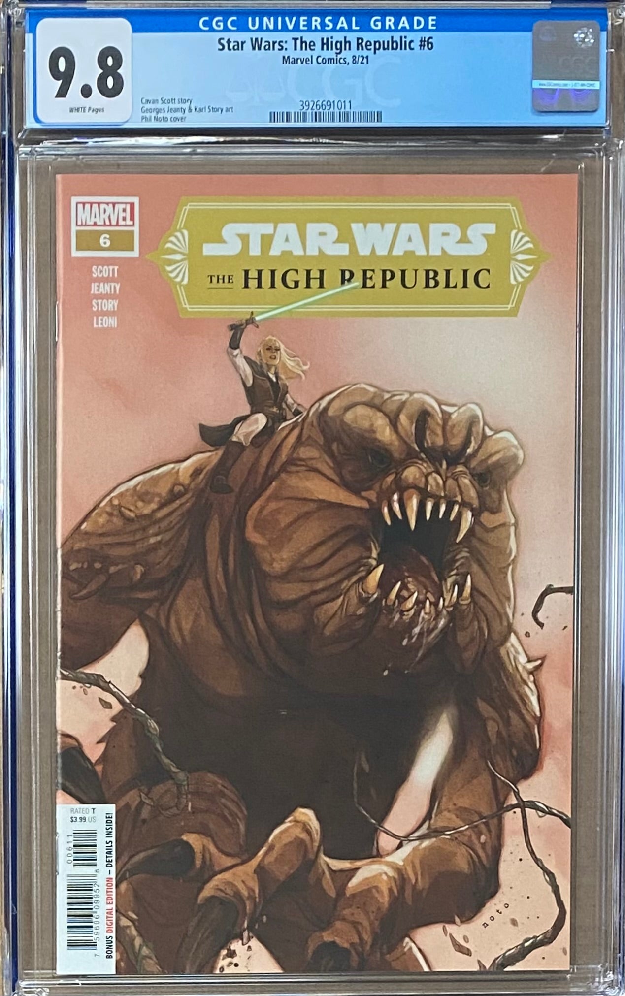 Star Wars: The High Republic #6 CGC 9.8