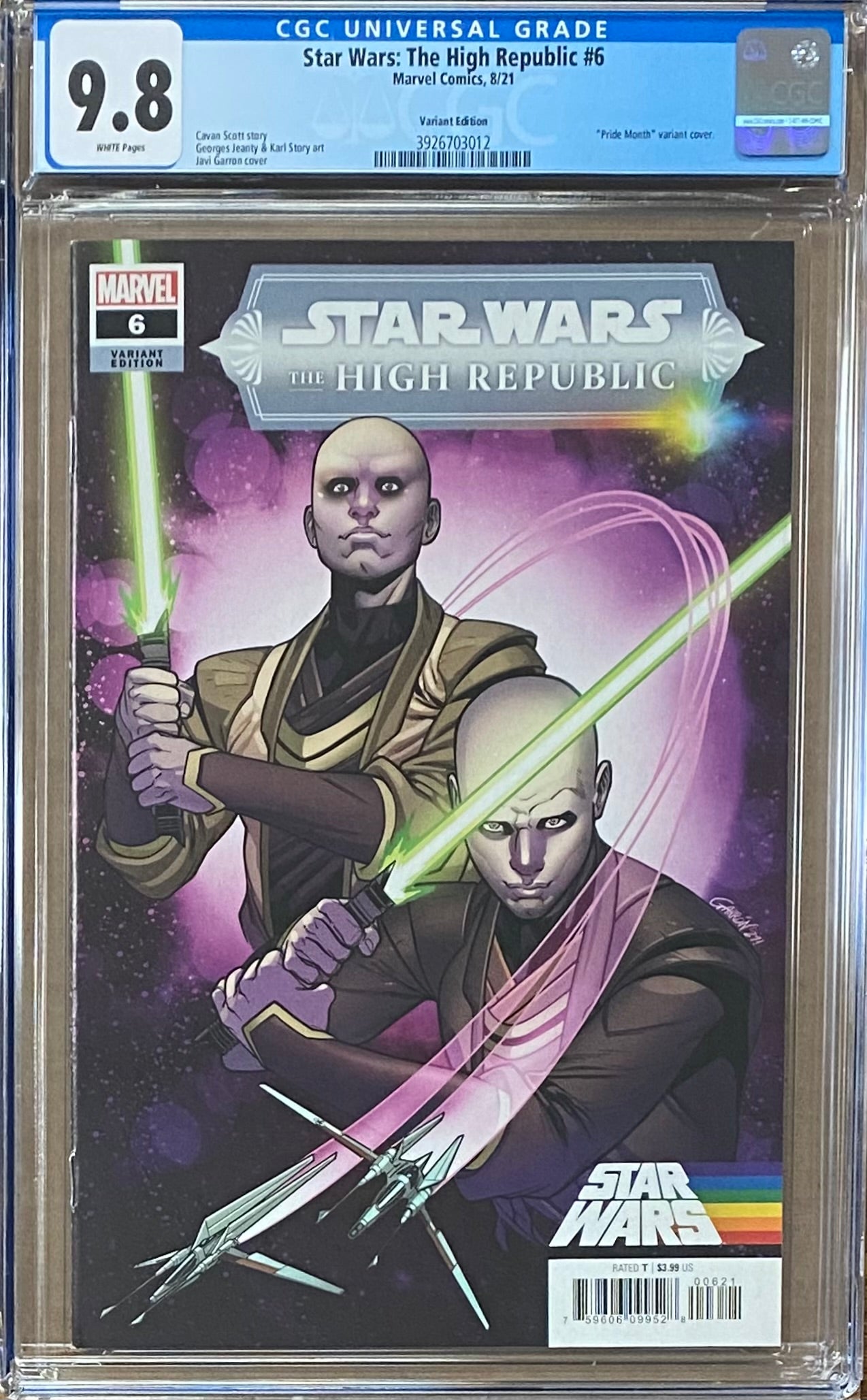 Star Wars: The High Republic #6 Pride Variant CGC 9.8