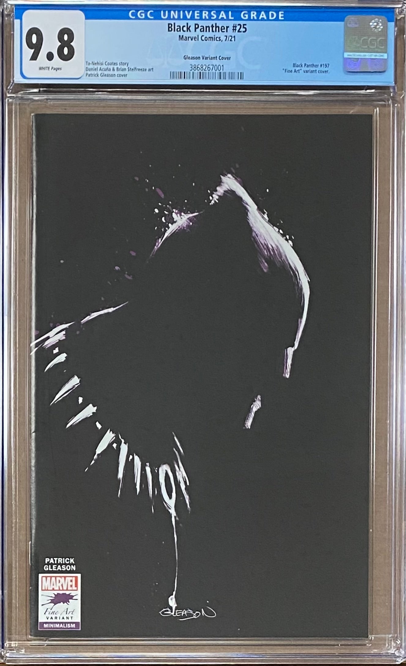 Black Panther #25 Gleason "Stormbreakers" Variant CGC 9.8