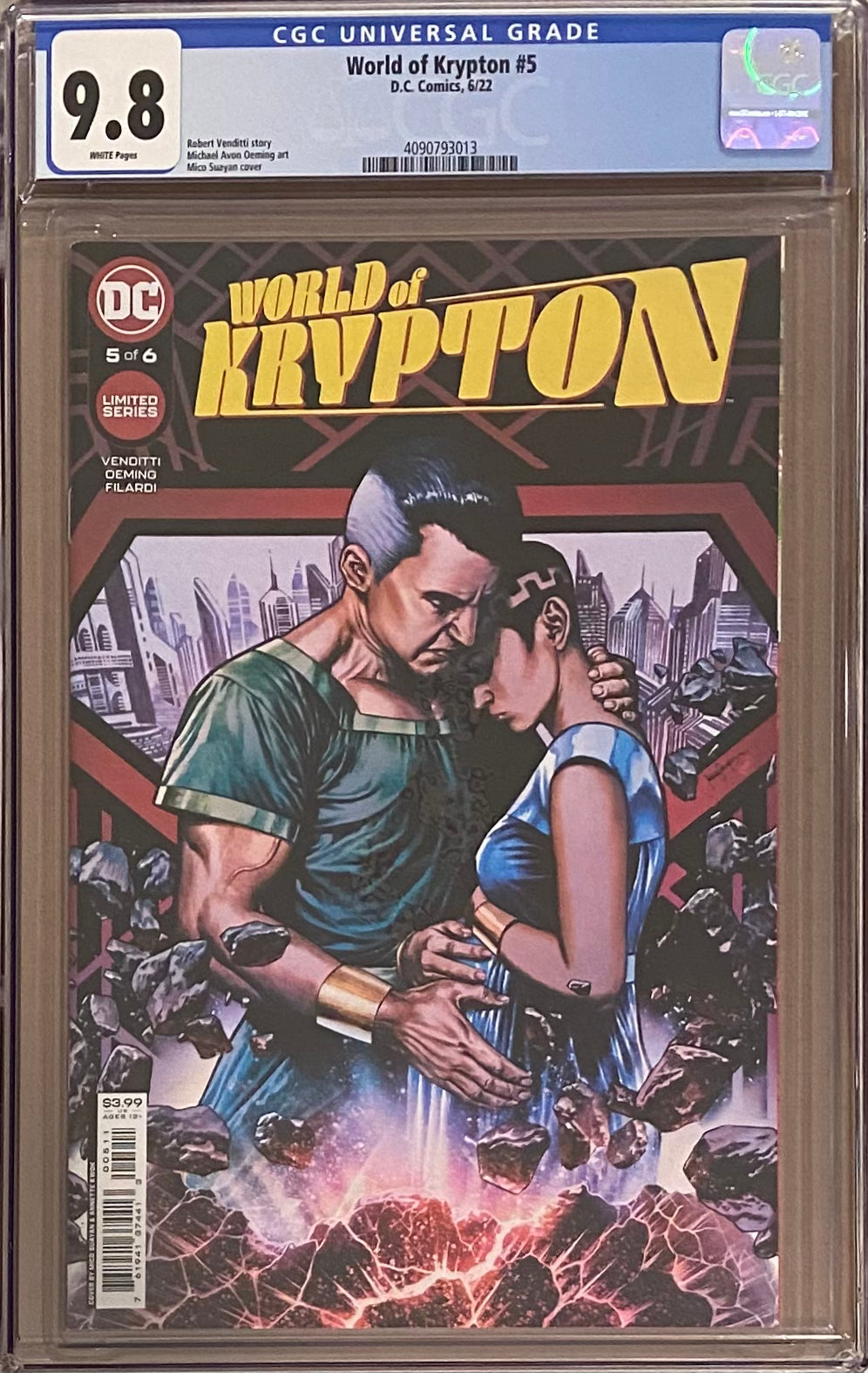 World of Krypton #5 CGC 9.8