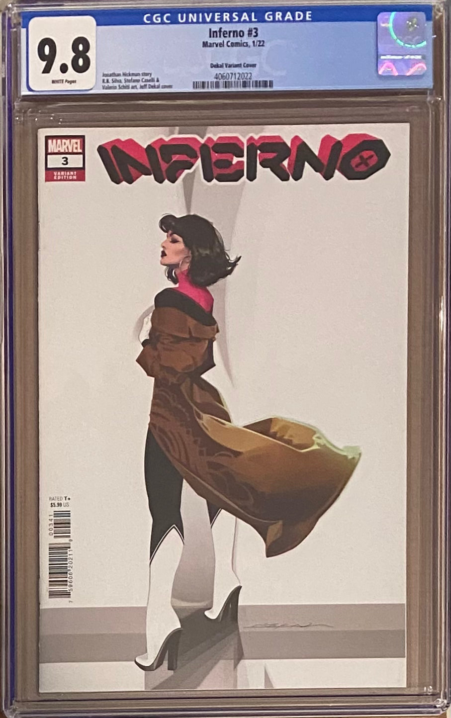 Inferno #3 Dekal Variant CGC 9.8