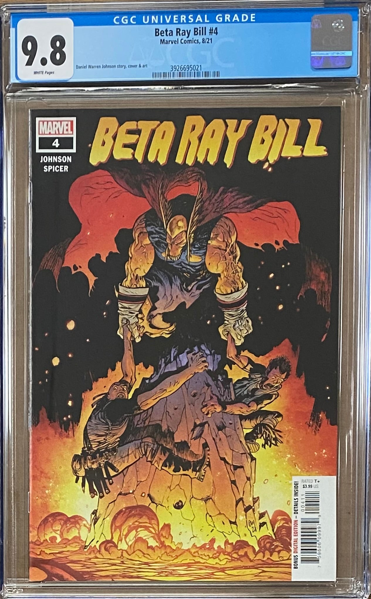 Beta Ray Bill #4 CGC 9.8