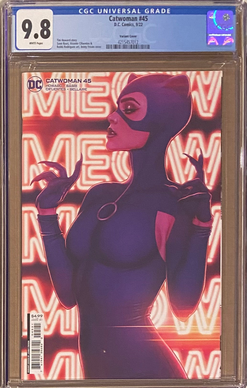 Catwoman #45 Frison Variant CGC 9.8