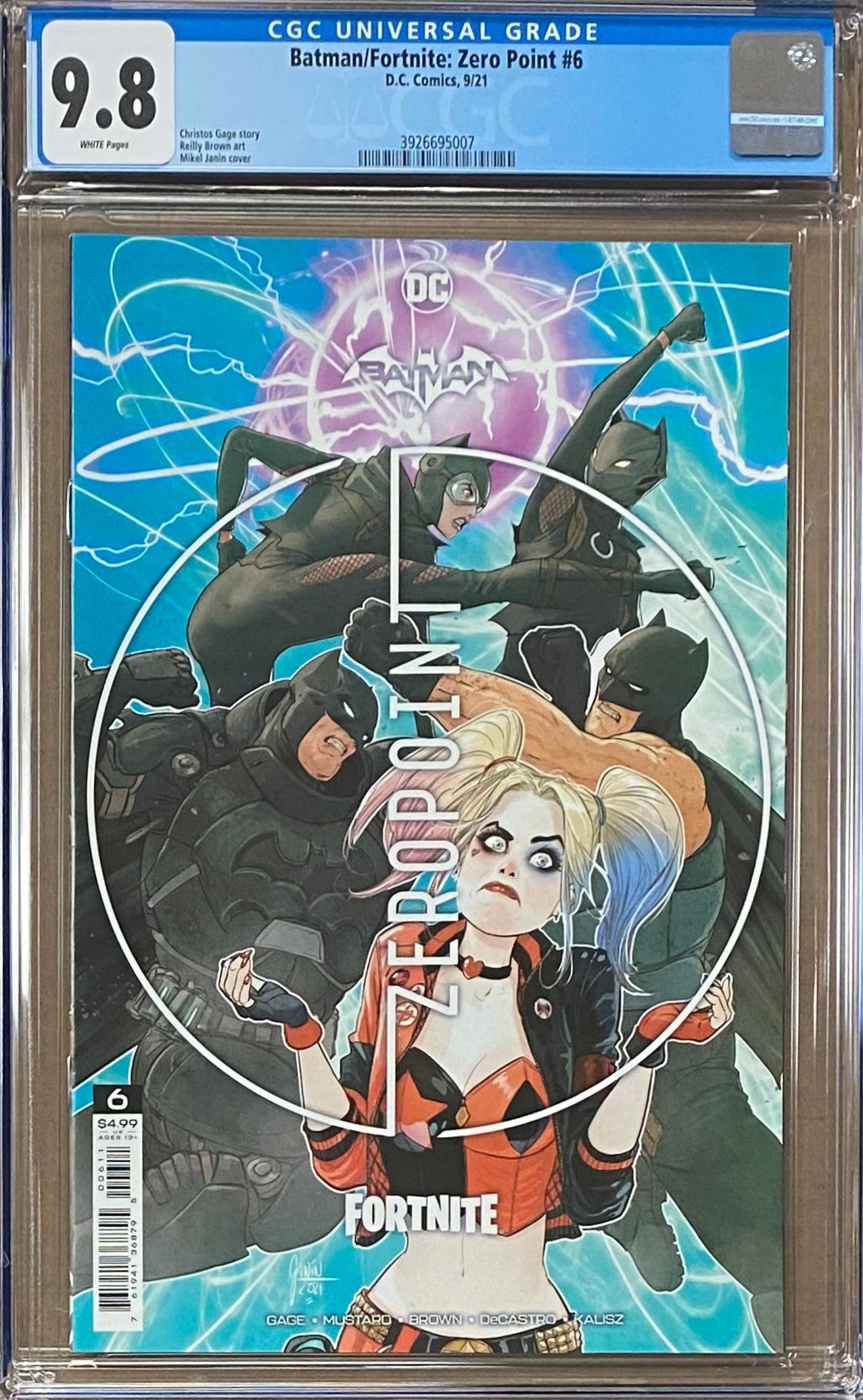 Batman/Fortnite: Zero Point #6 CGC 9.8