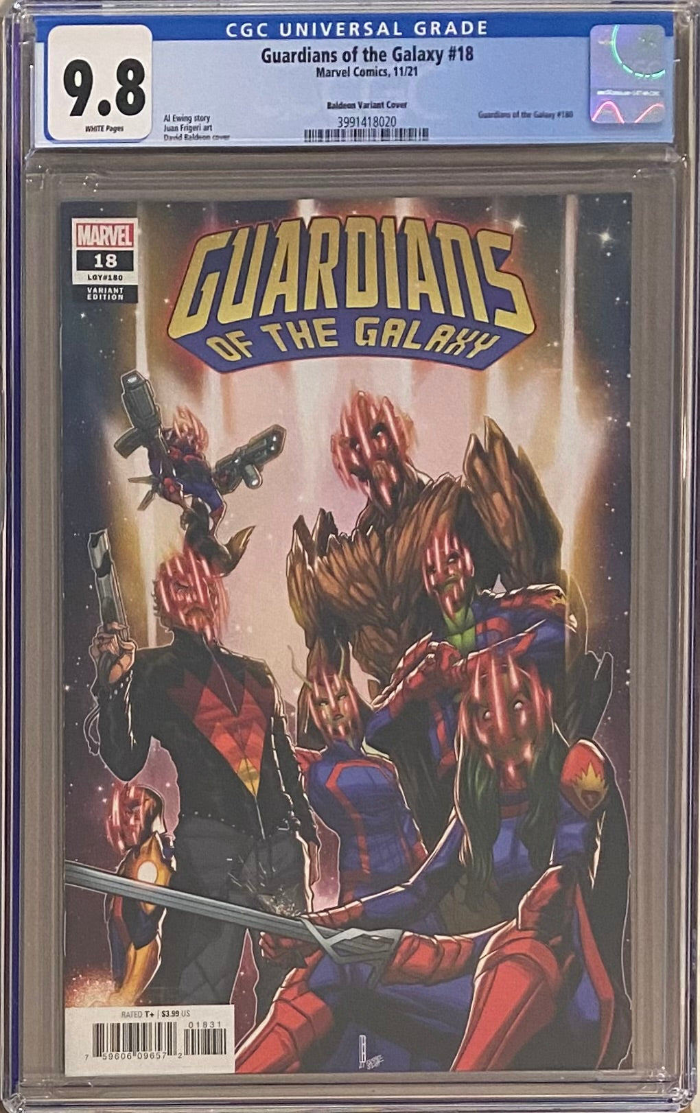 Guardians of the Galaxy #18 Baldeon Variant CGC 9.8