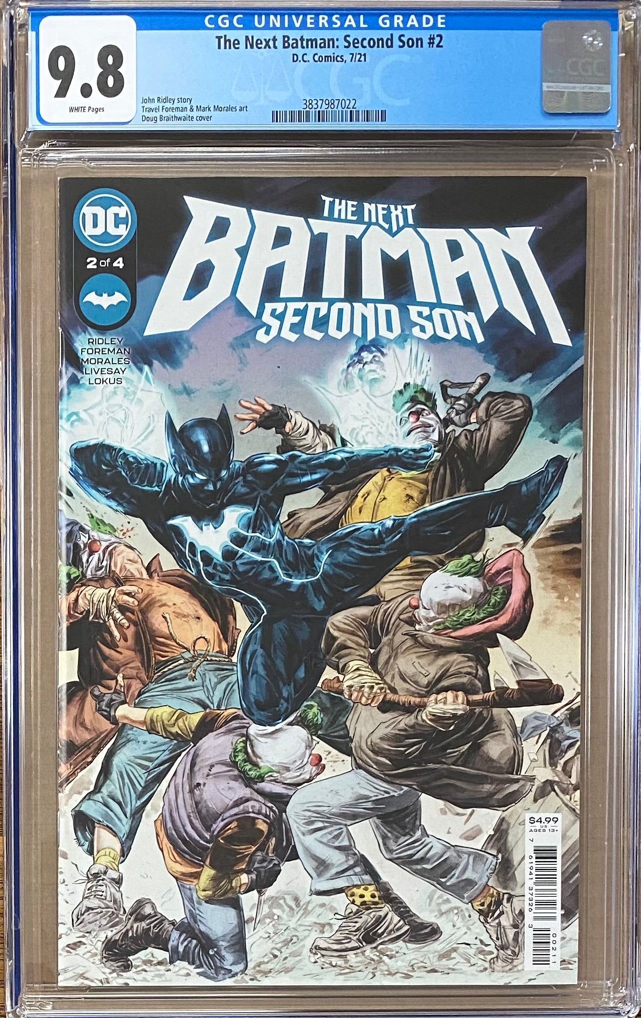 The Next Batman: Second Son #2 CGC 9.8
