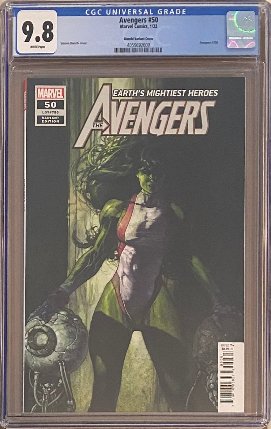Avengers #50 (#750) Bianchi 1:25 Retailer Incentive Variant CGC 9.8