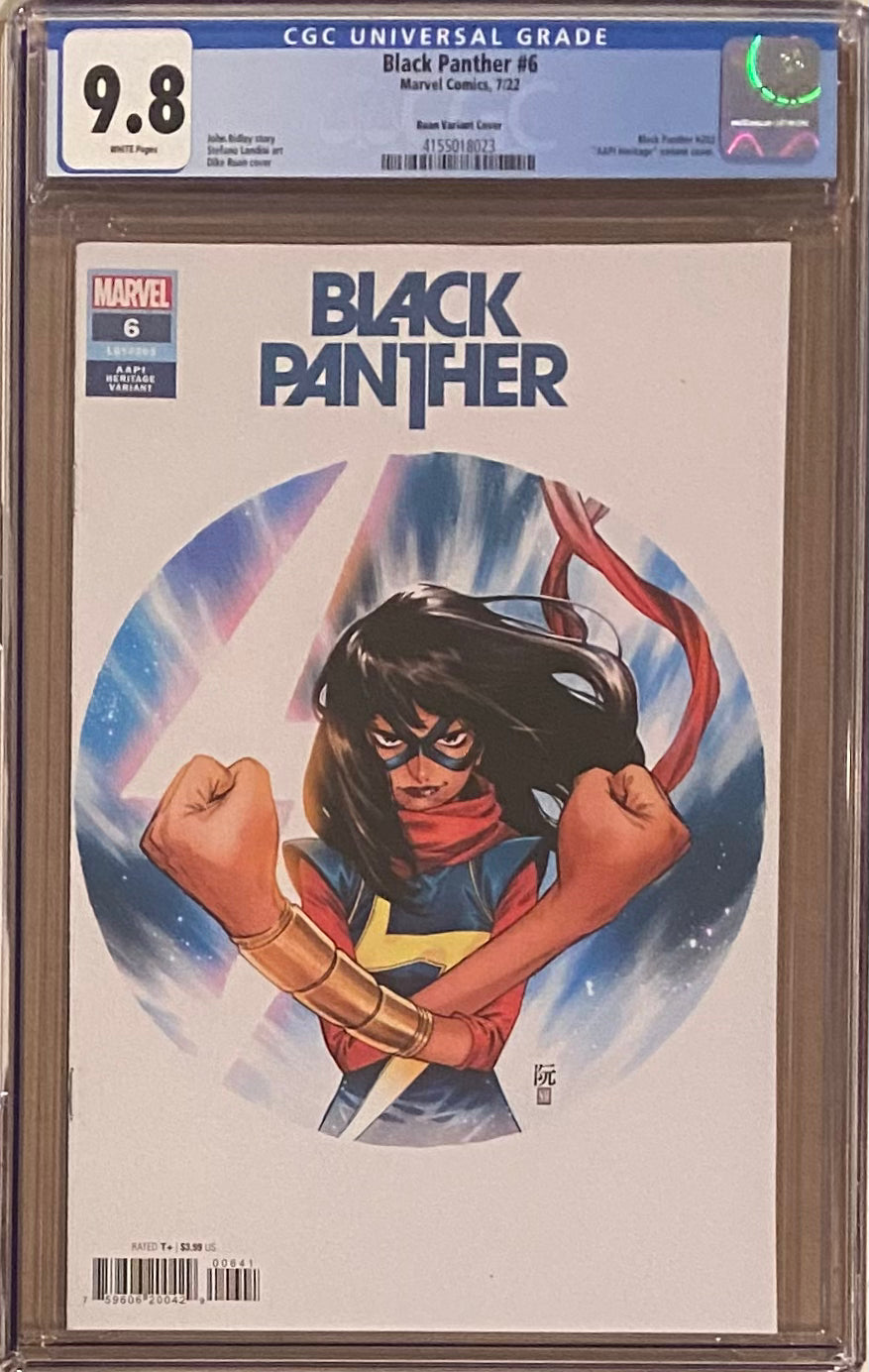 Black Panther #6 Ruan Variant CGC 9.8