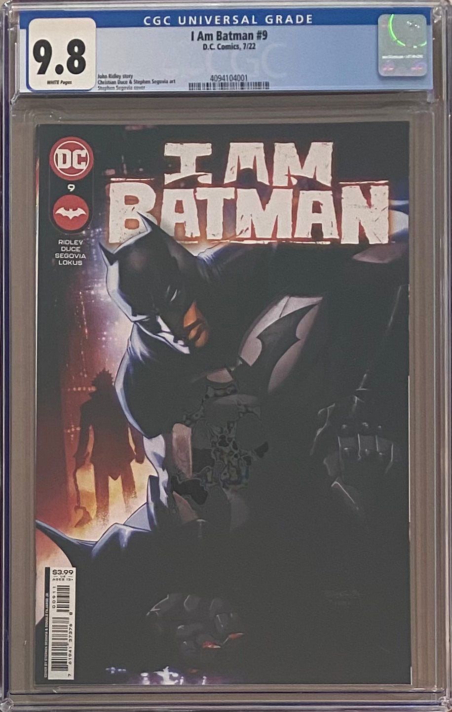 I Am Batman #9 CGC 9.8