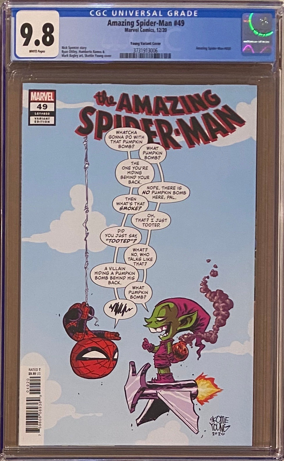 Amazing Spider-Man #850 (#49) Young Variant CGC 9.8