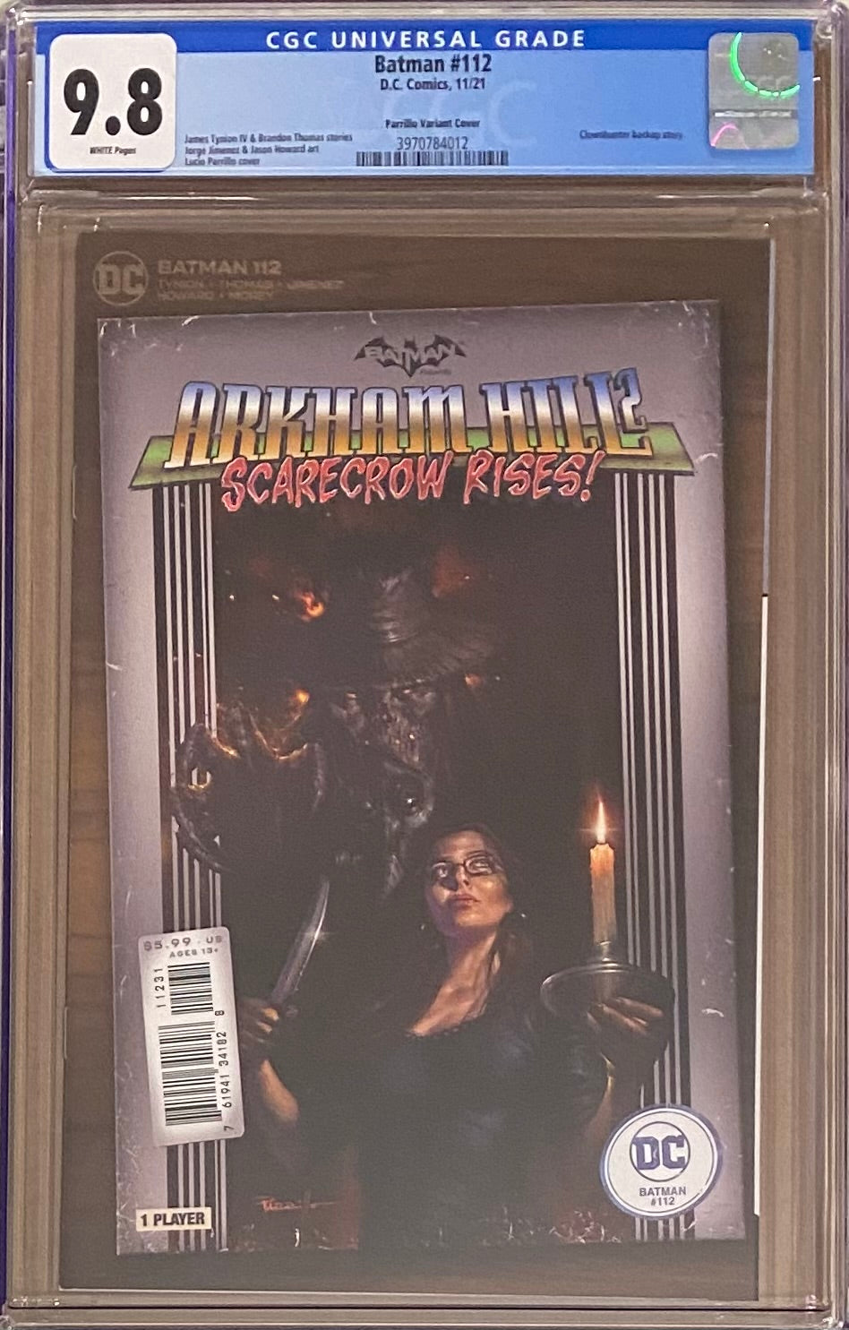 Batman #112 Parrillo 1:25 Retailer Incentive Variant CGC 9.8