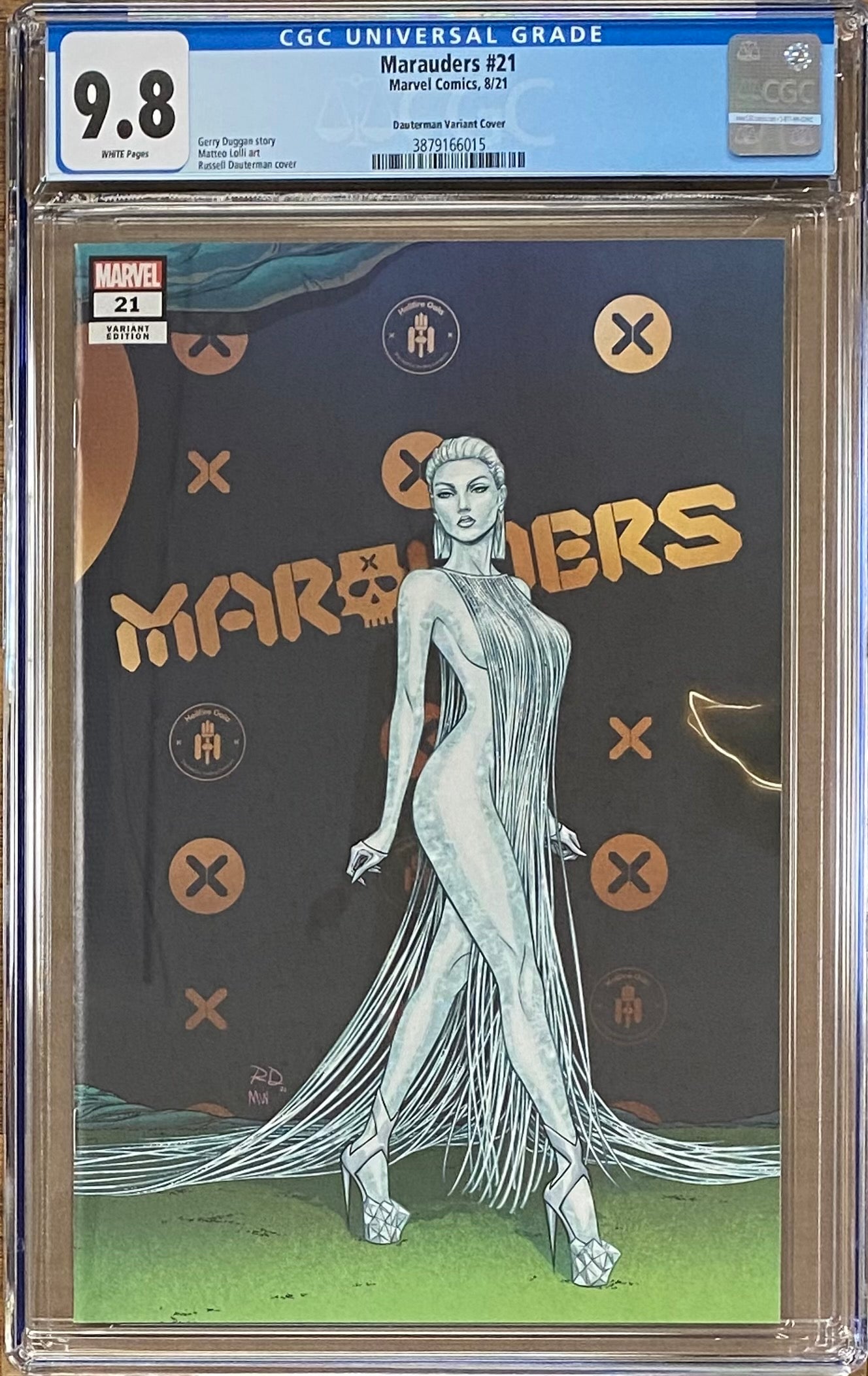 Marauders #21 Dauterman Hellfire Gala Connecting Variant CGC 9.8 - Hellfire Gala