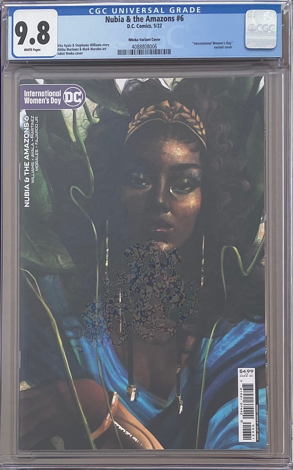 Nubia and the Amazons #6 Nineka Variant CGC 9.8