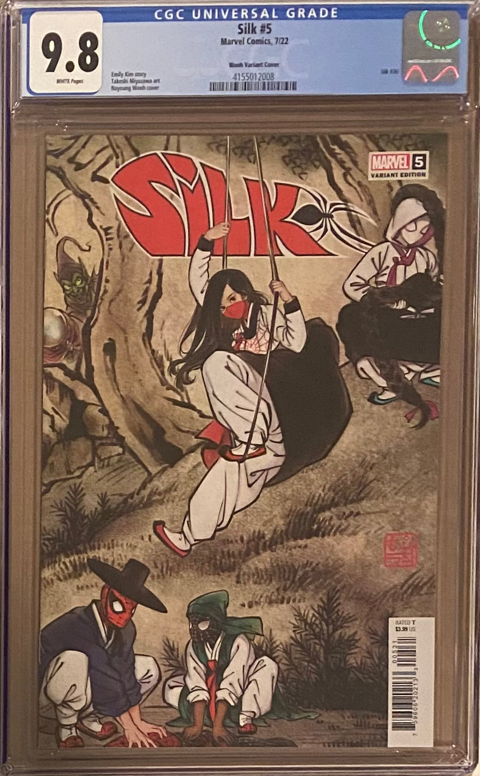 Silk #5 Wooh Variant CGC 9.8