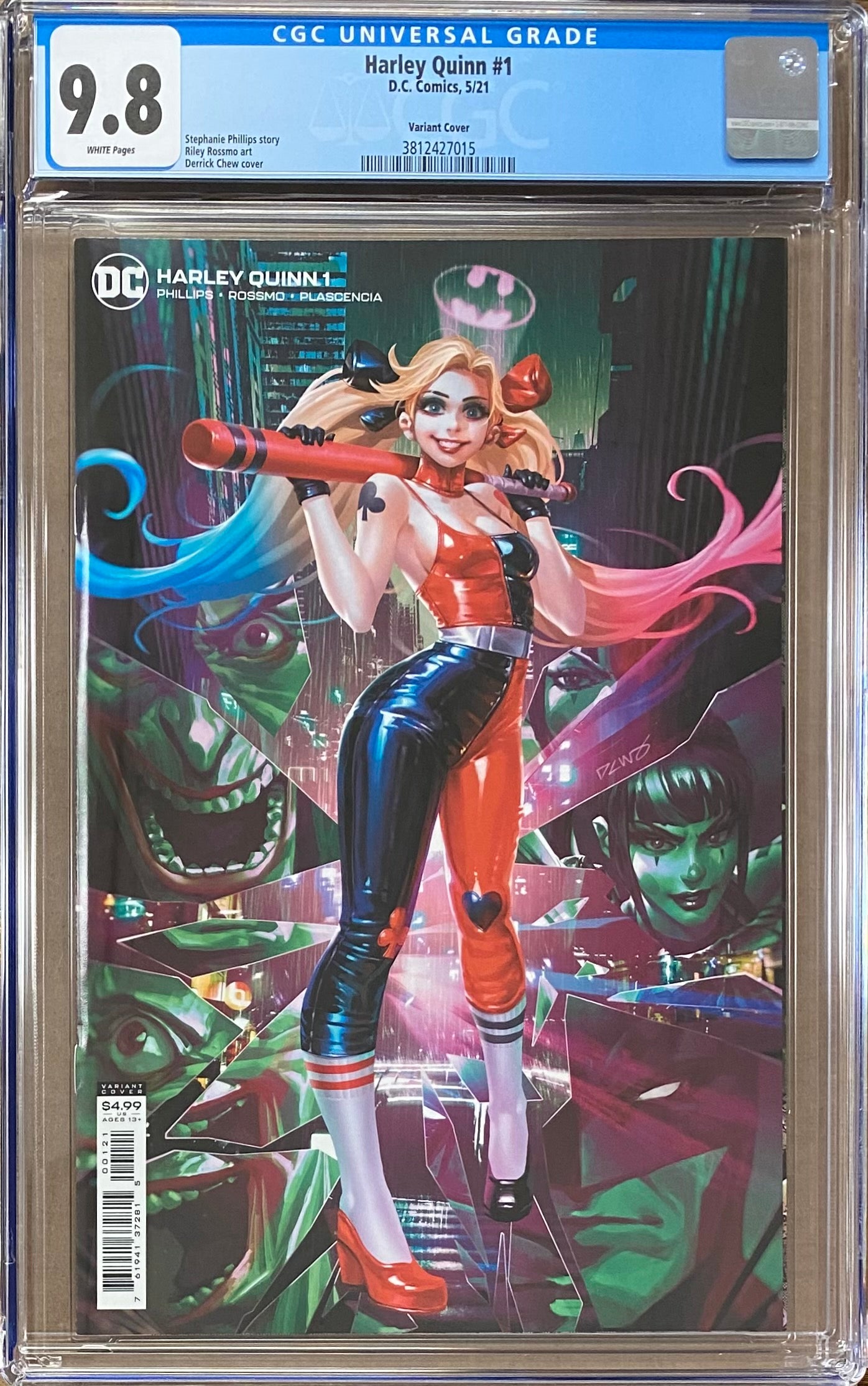 Harley Quinn #1 Variant CGC 9.8